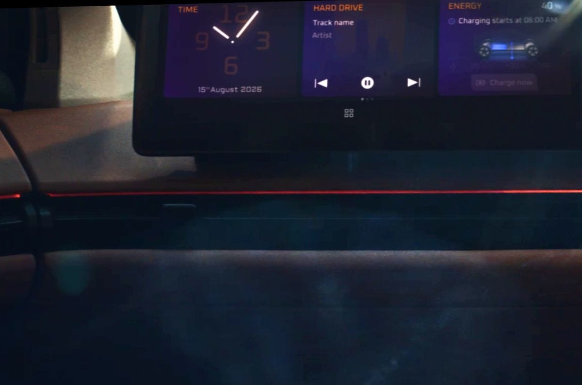 Mahindra BE 6 Sporteq teased with new triple screen setup 