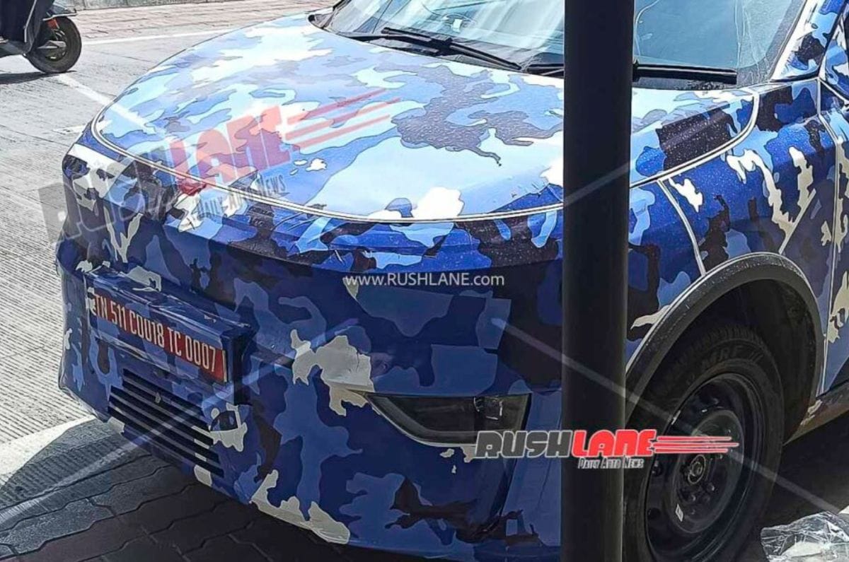 Vinfast VF5 Spied testing in India