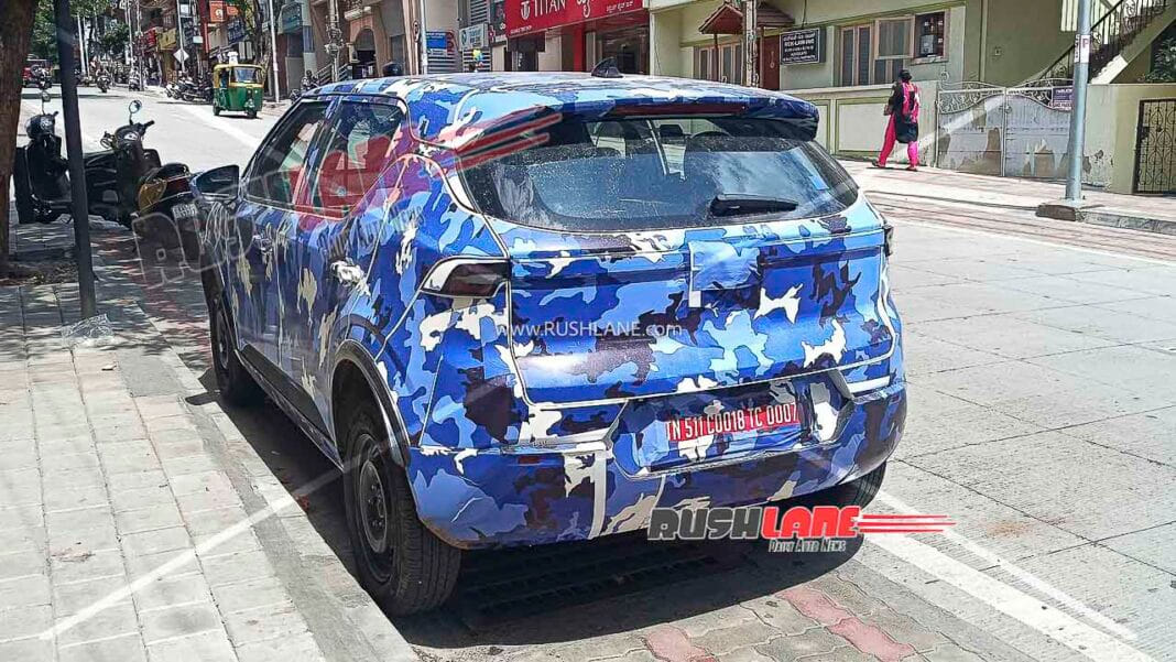 Vinfast VF5 Spied testing in India