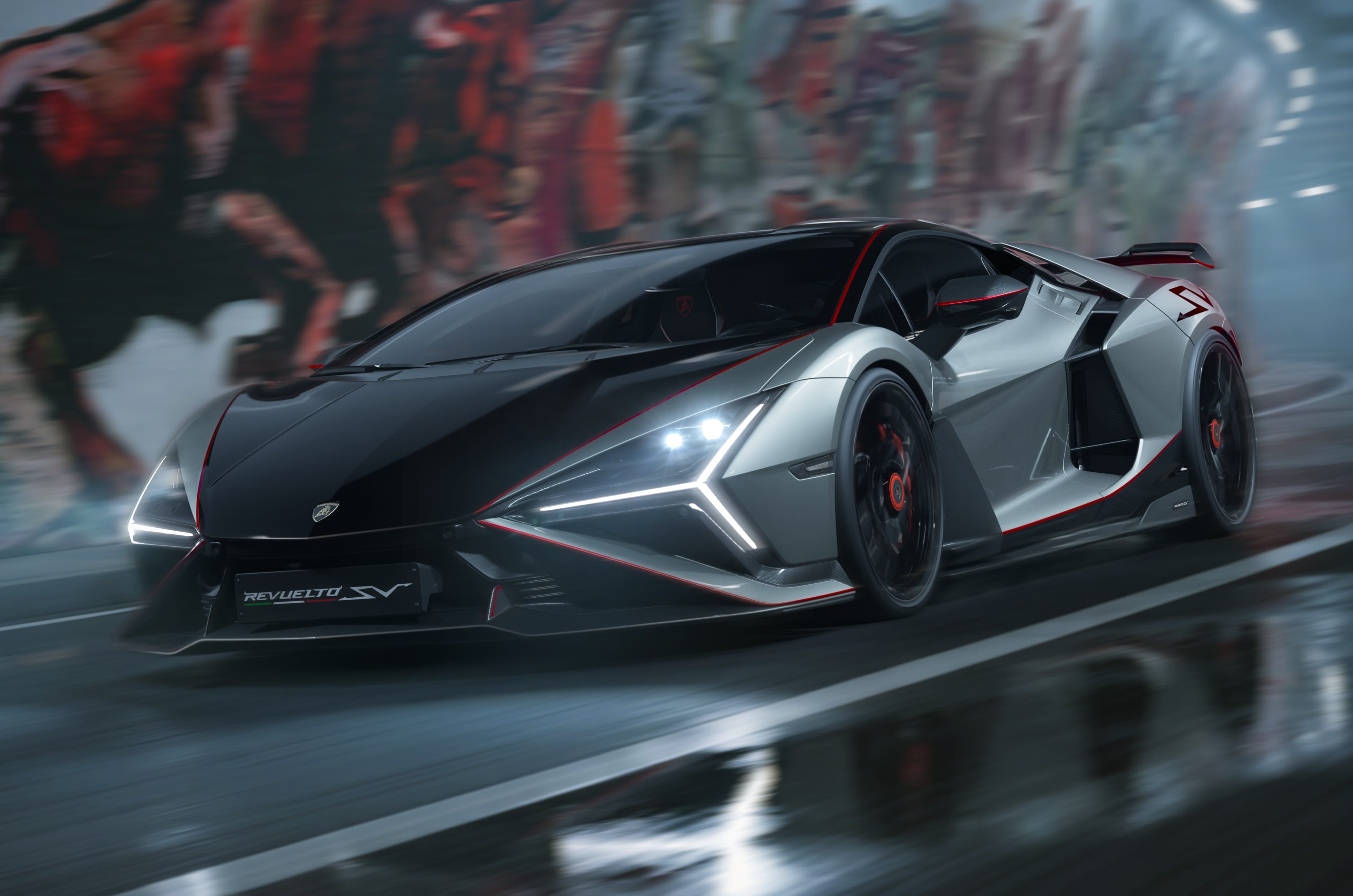 Lamborghini Revuelto SV debuts as supercar's track-focused version