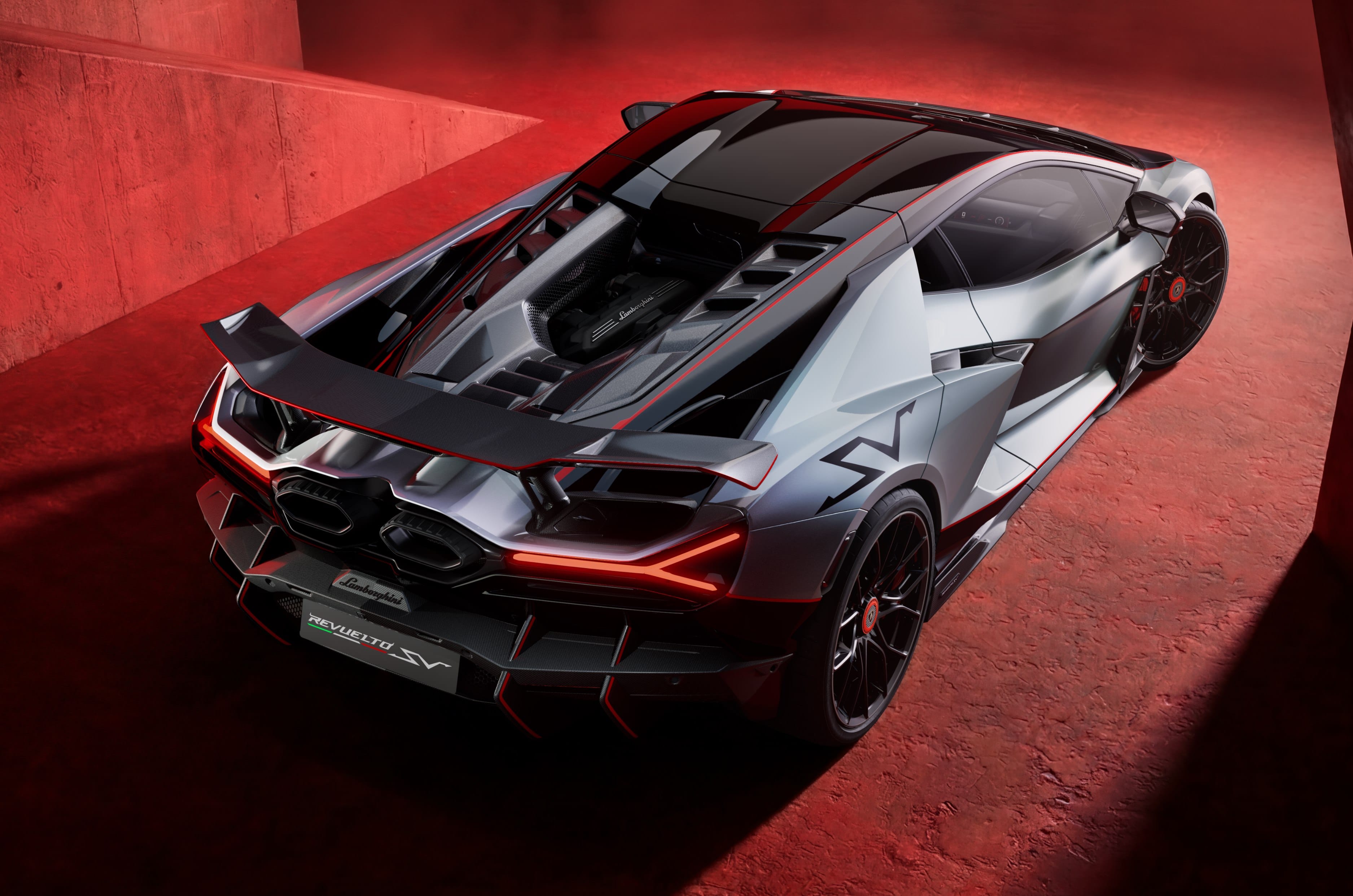 Lamborghini Revuelto SV debuts as supercar's track-focused version
