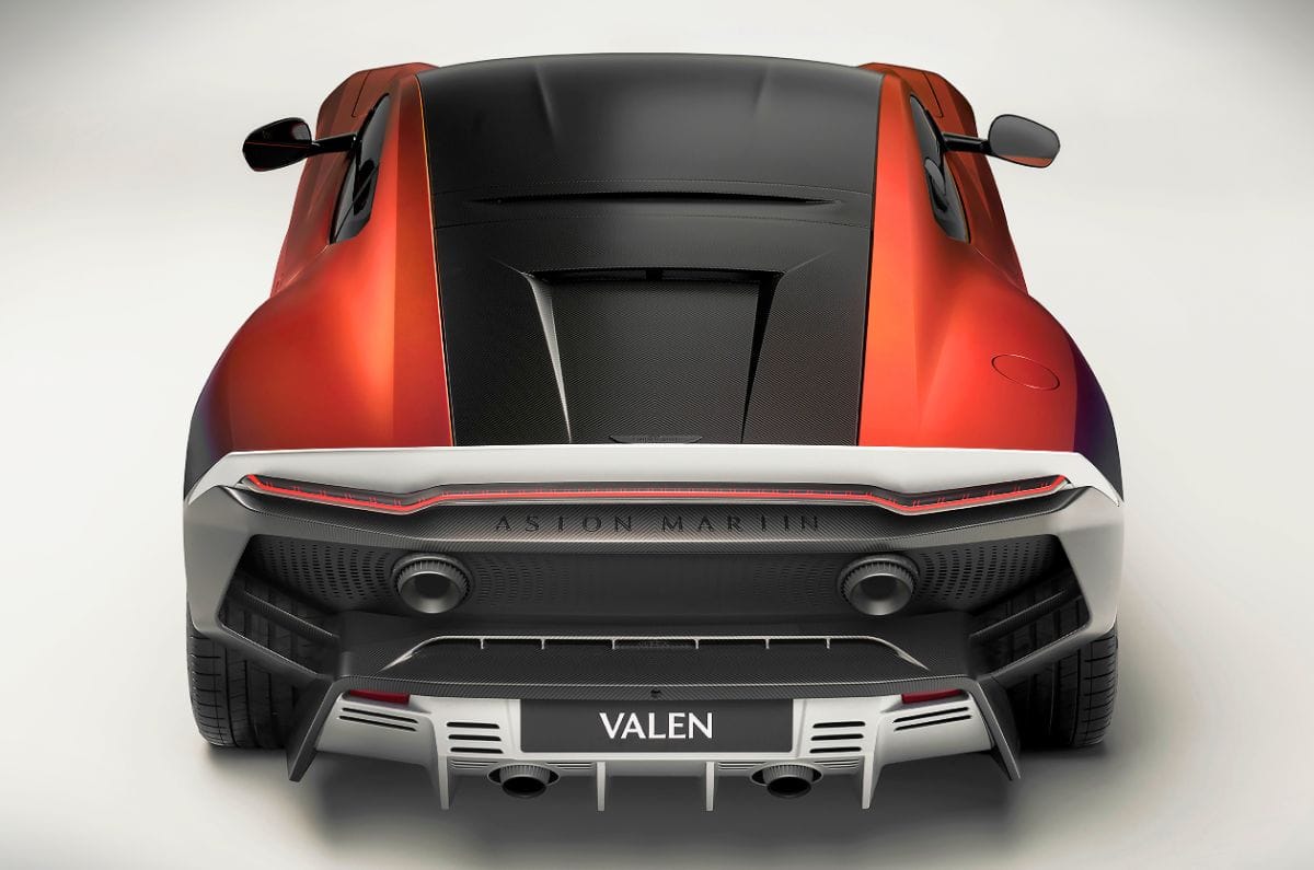 Aston Martin Valen revealed at the Monterey Car Week