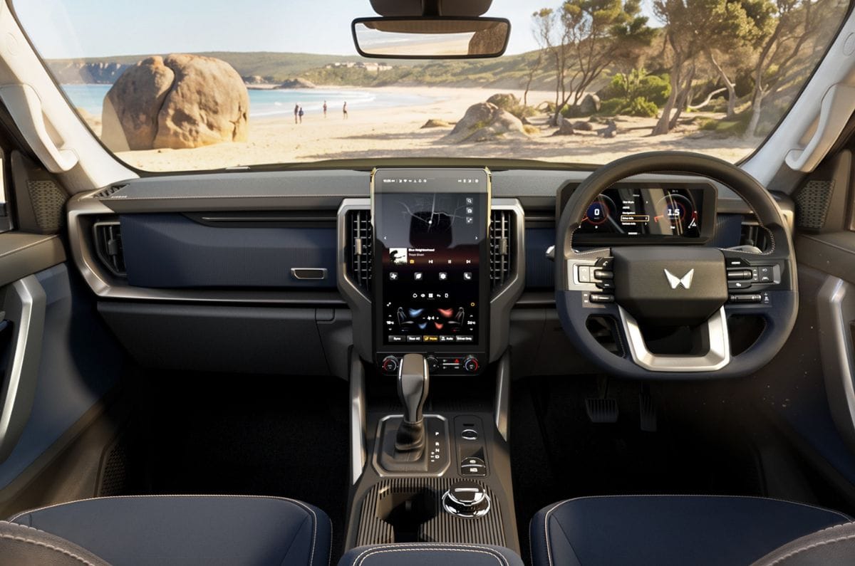 Mahindra Scorpio Lifestyler Reef Edition interior