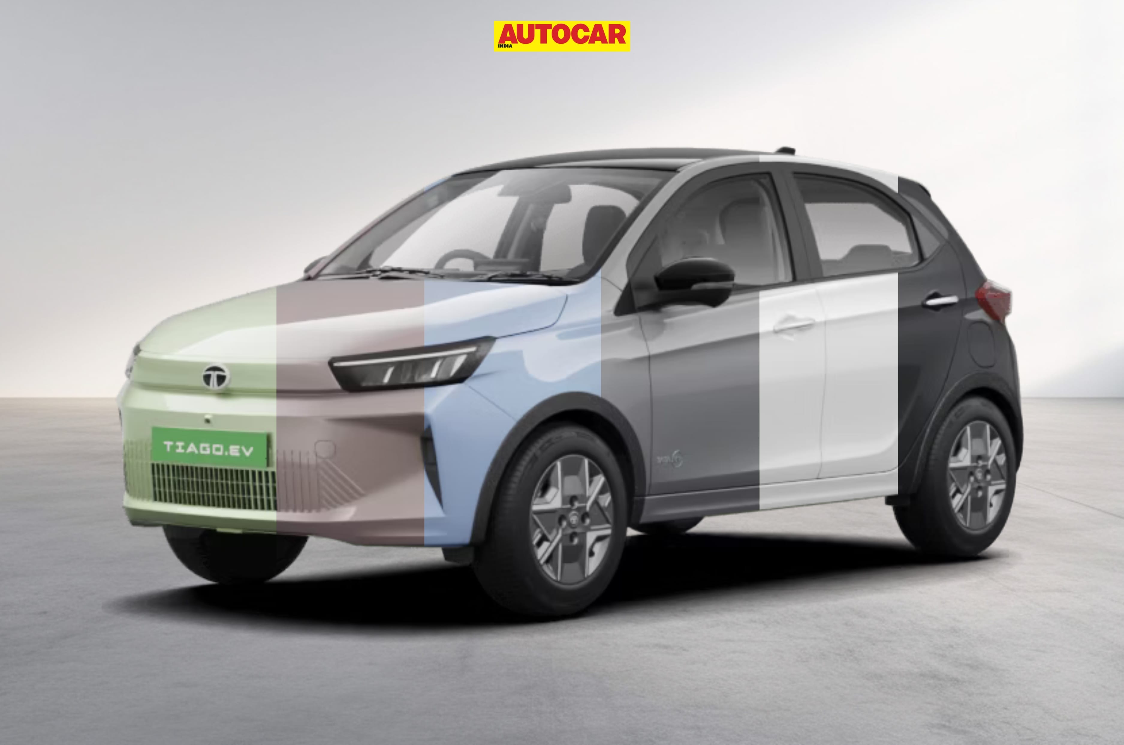 2026 Tata Tiago EV facelift colour options