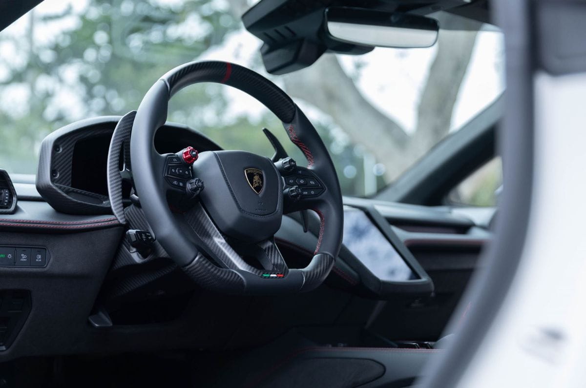 Lamborghini Temerario Tricolore interior