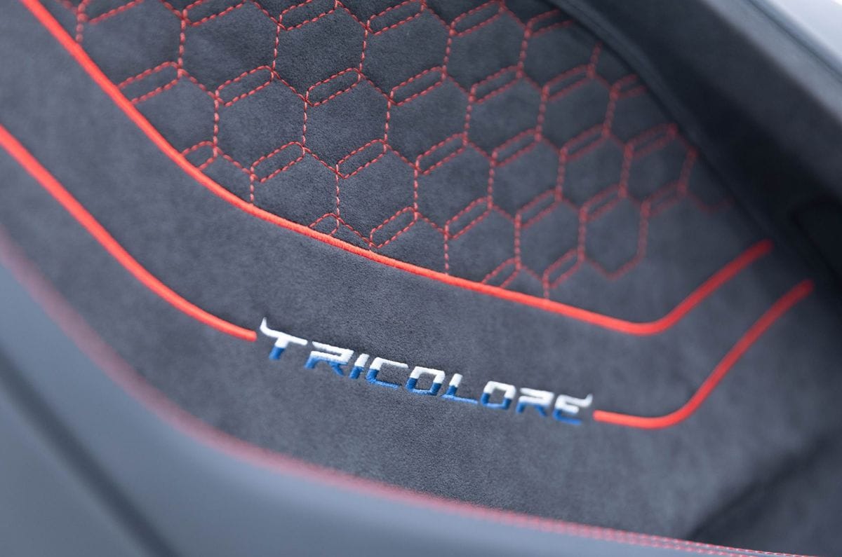Lamborghini Temerario Tricolore cabin trim
