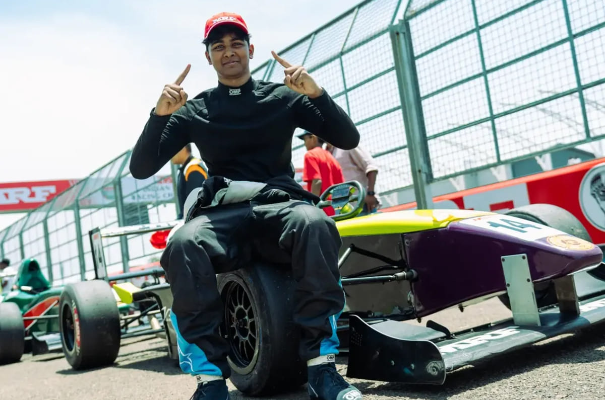 Bhuvan Bonu MRF Formula 1600
