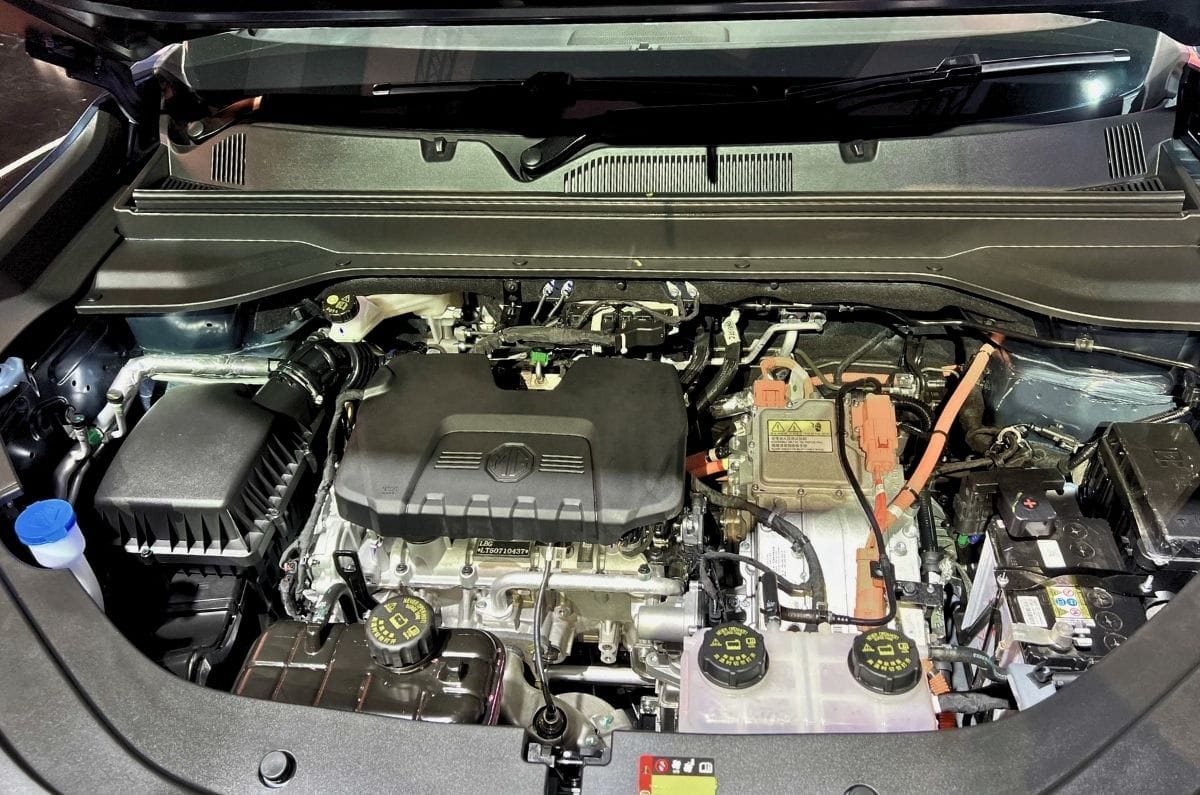 MG Hector Tomahawk PHEV powertrain explained