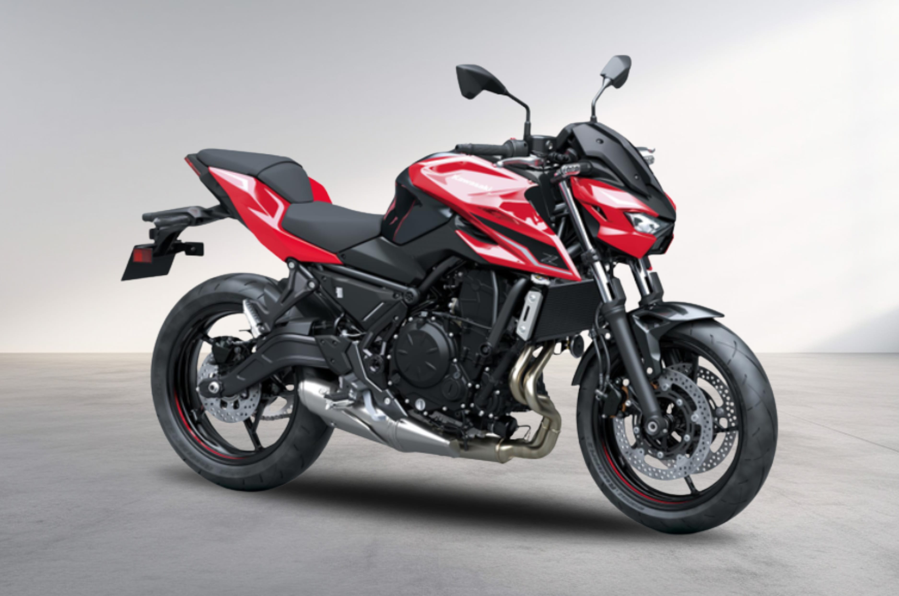 Kawasaki Z650 S in Red colour