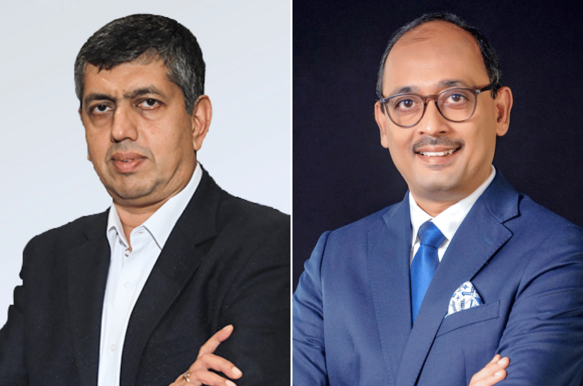 K N Radhakrishnan (left), Santosh Iyer (right).