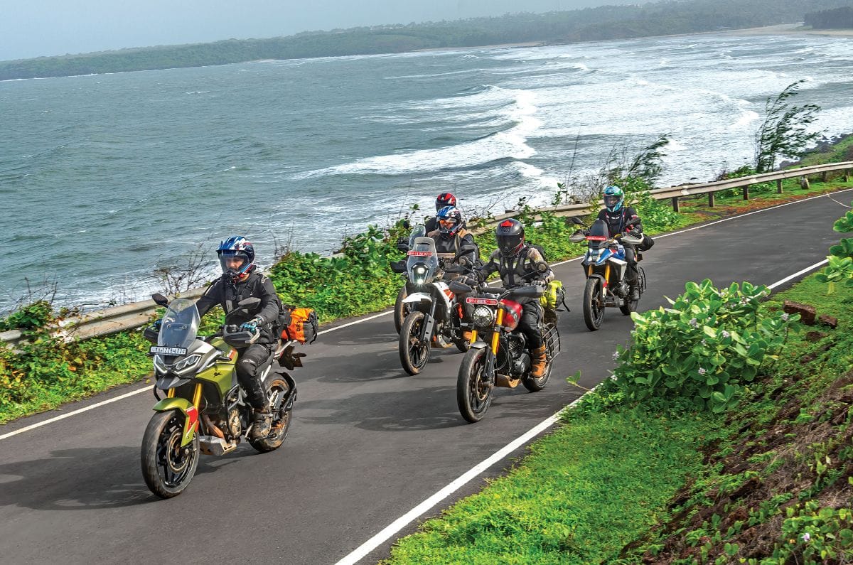 1300km road-trip with Royal Enfield, TVS, BMW, Triumph and KTM