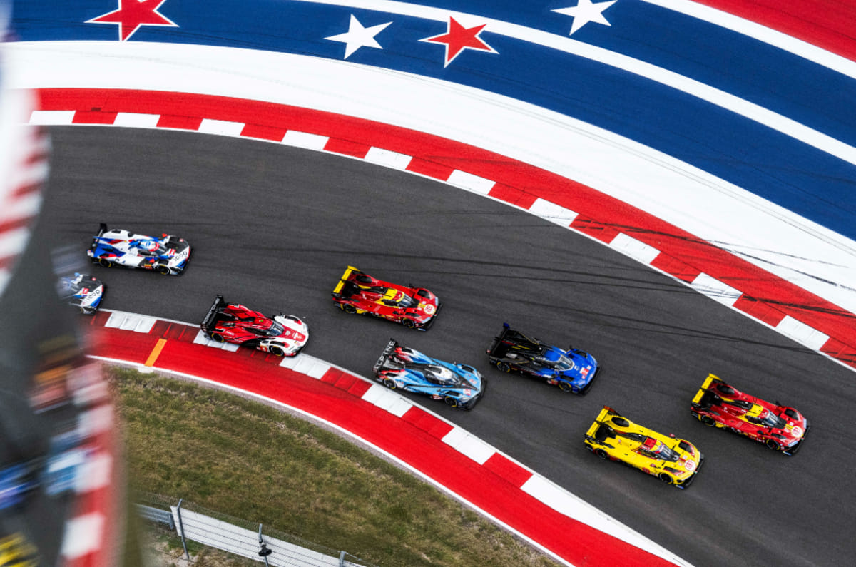 WEC COTA schedule IST
