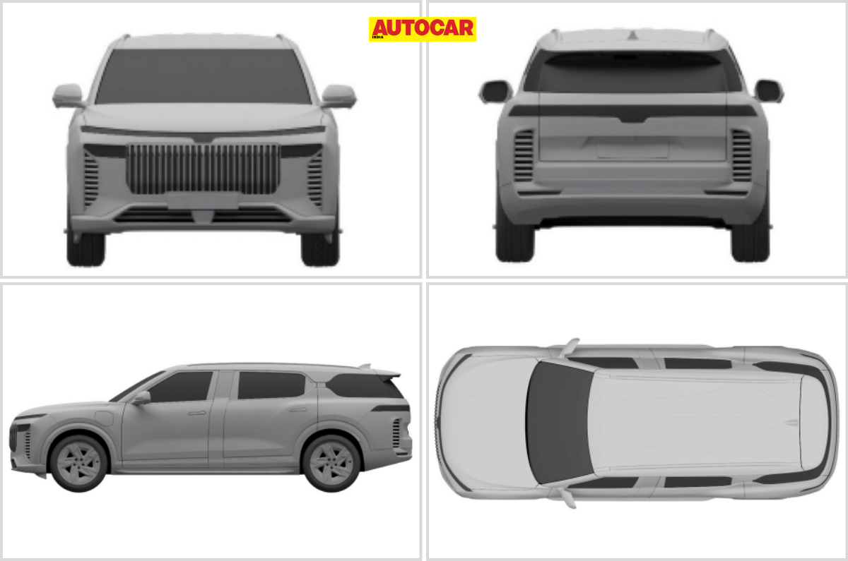 Vinfast VF6, VF9 facelift previewed with India design patent