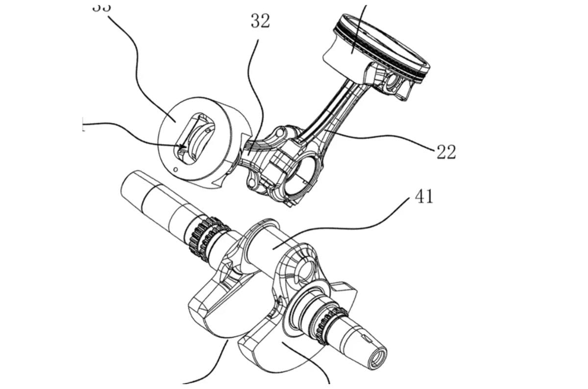 QJMotor patents single-cylinder ‘V-Twin’ Engine