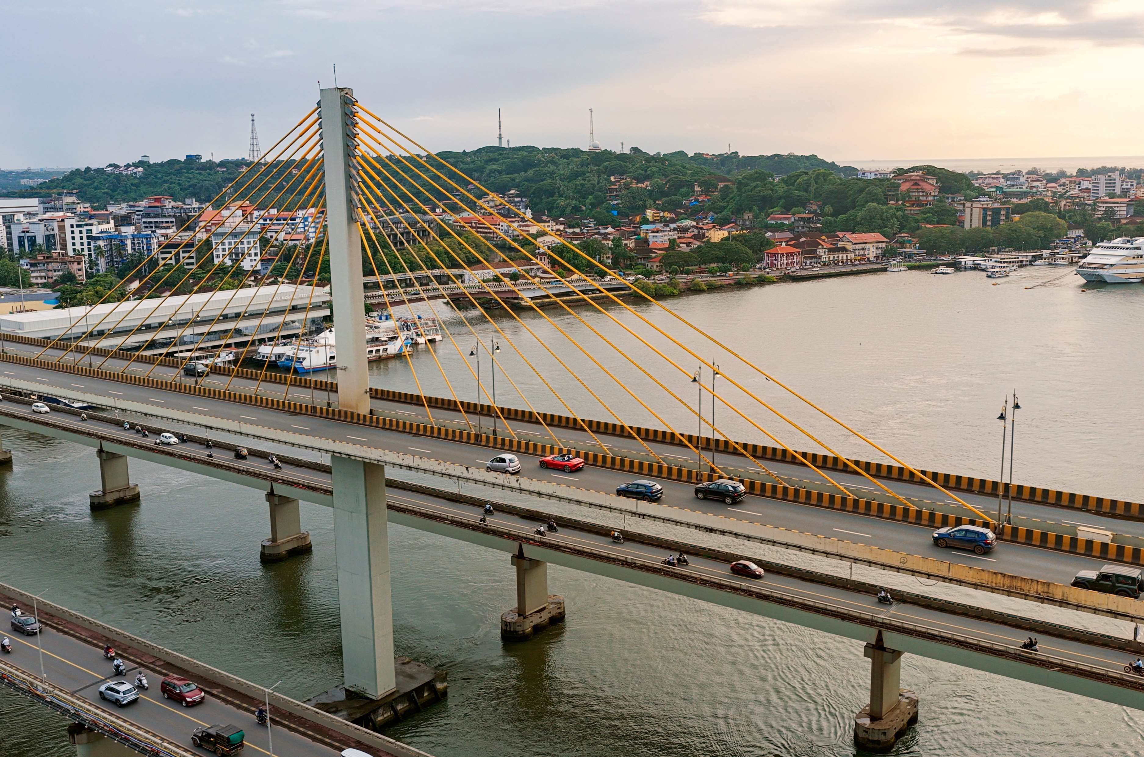 Cruising down Goa’s Porvorim Elevated Corridor in an MG Cyberster