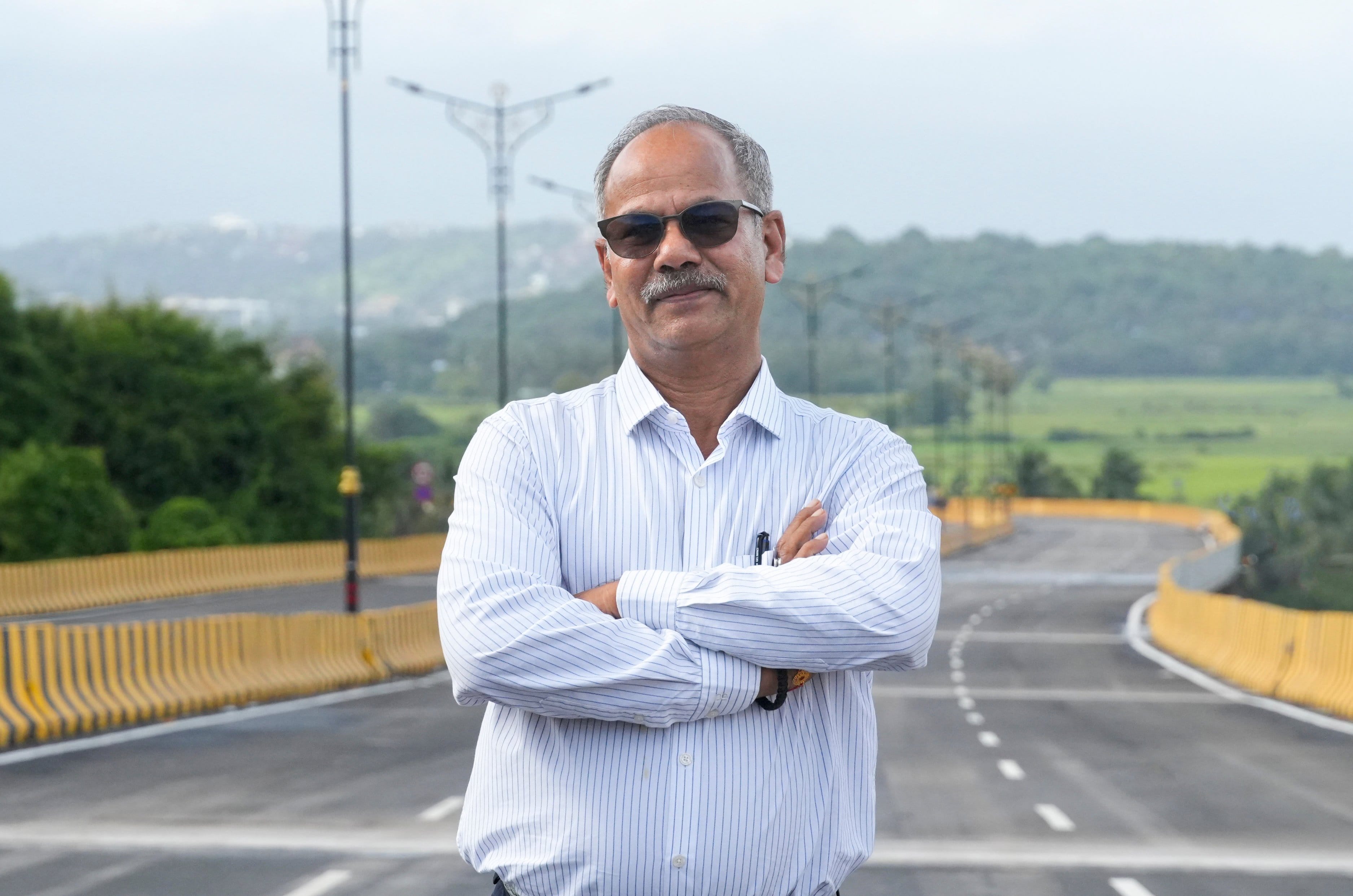 Cruising down Goa’s Porvorim Elevated Corridor in an MG Cyberster