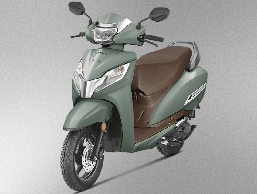 Honda Activa 125 in Pearl Deep Ground Gray colour