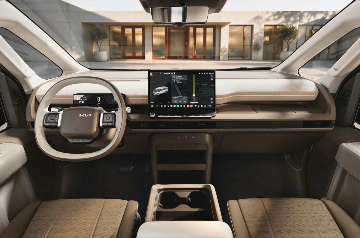 Kia reveals PV7 as its second electric van