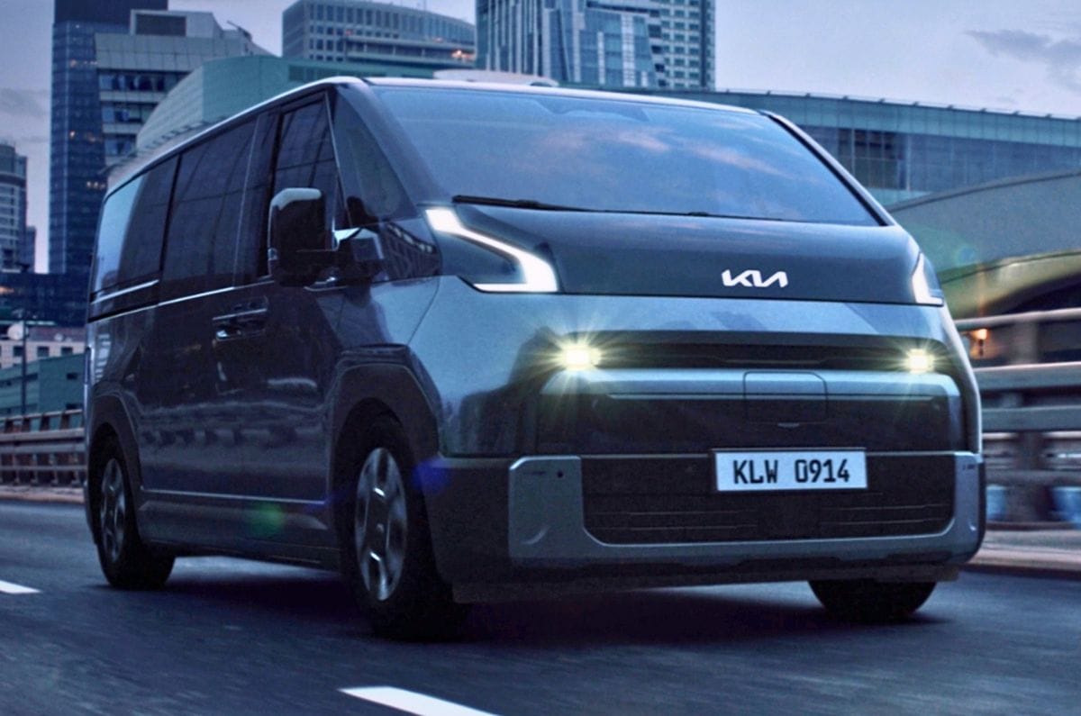 Kia reveals PV7 as its second electric van