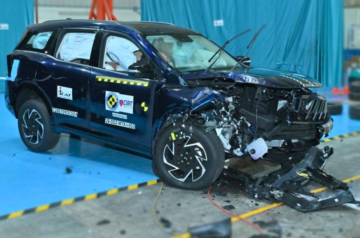 Mahindra XUV 7XO scores 5-star Bharat NCAP safety rating