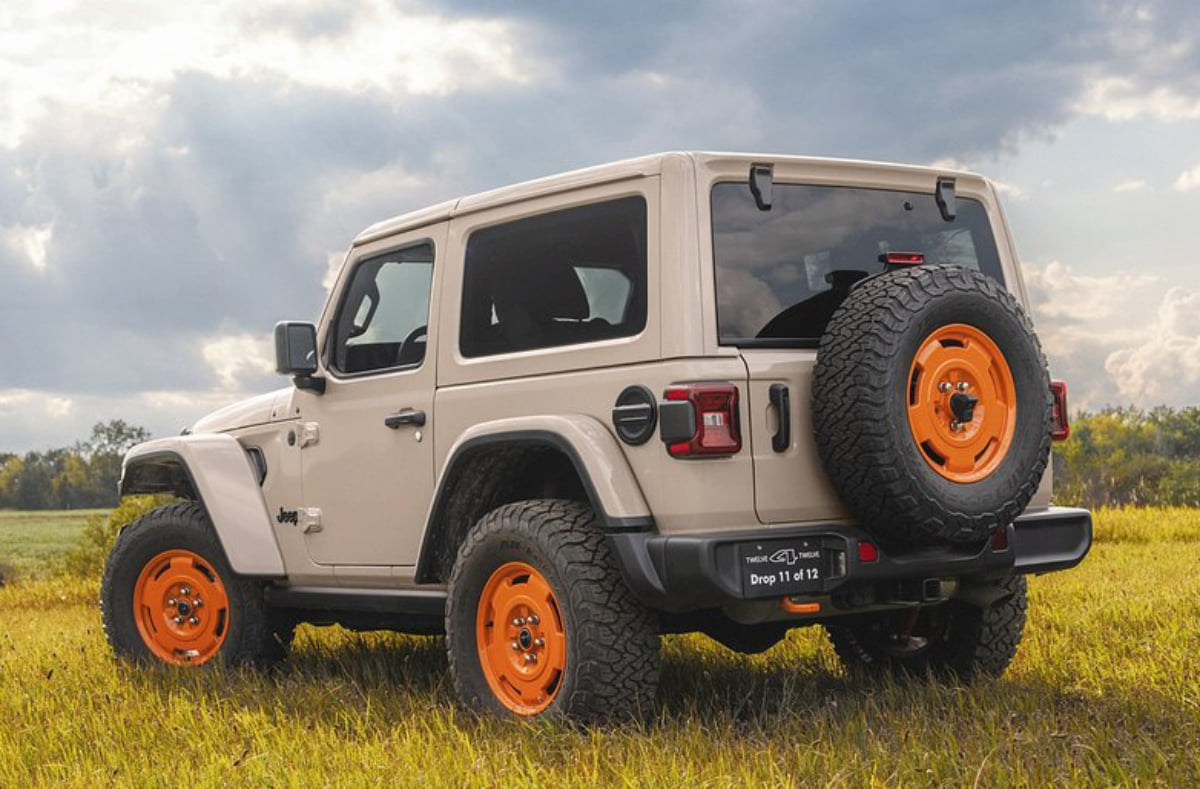 Jeep Wrangler JL-2A revealed as a retro tribute to 1945 Willys CJ-2A