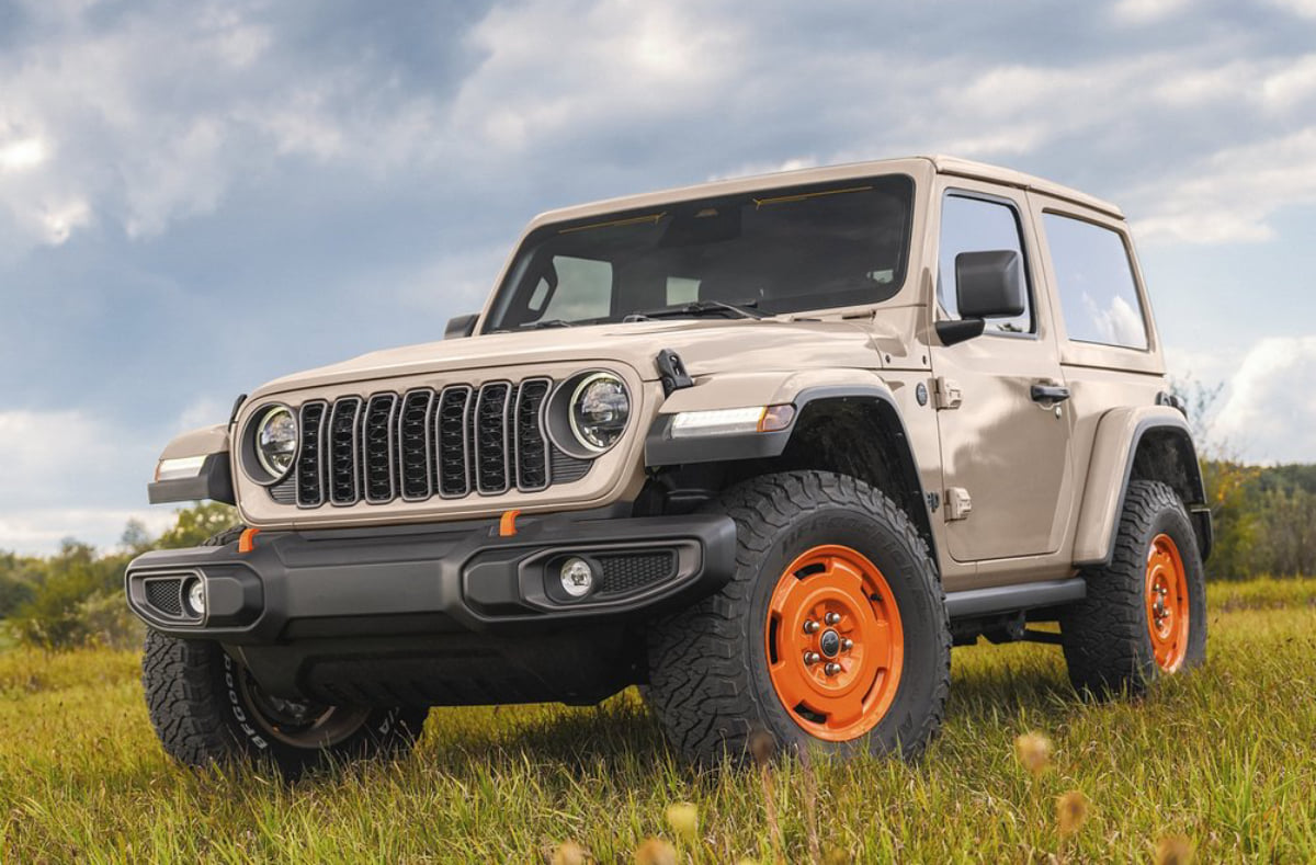 Jeep Wrangler JL-2A revealed as a retro tribute to 1945 Willys CJ-2A