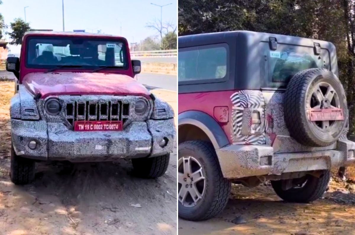 Mahindra Thar to get yet another facelift soon