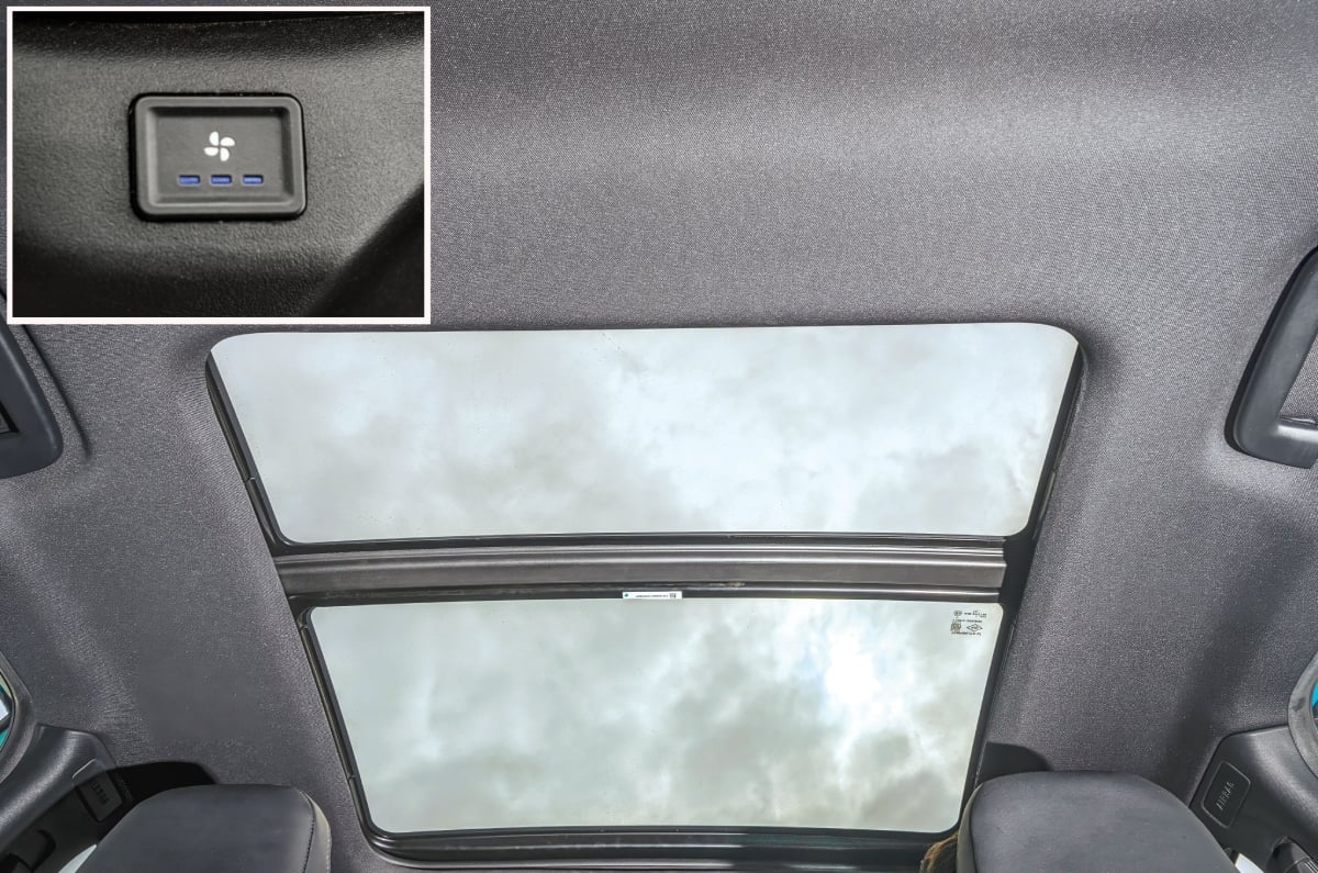 Tata Nexon iCNG panoramic sunroof