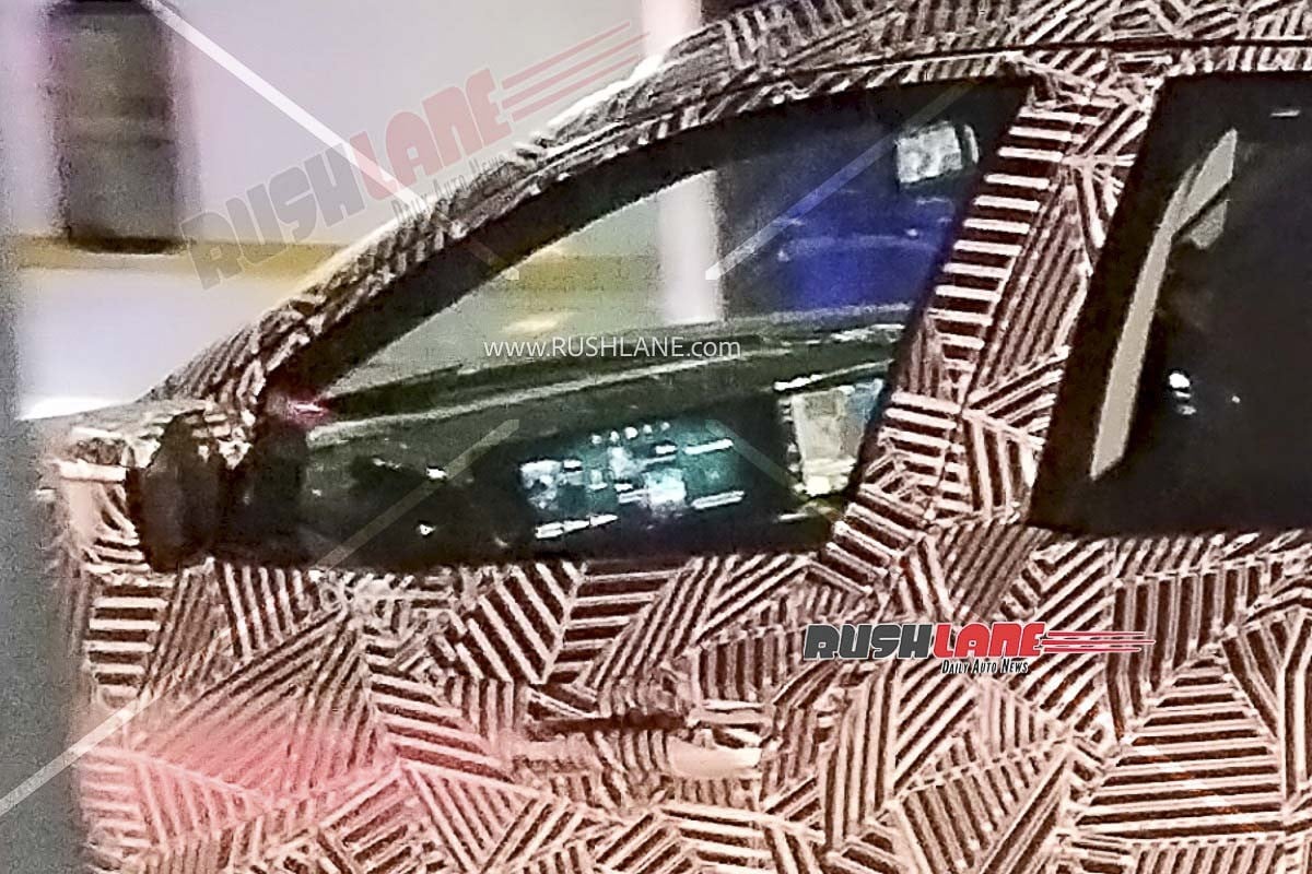 Tata Safari EV interior spied with triple-screen setup