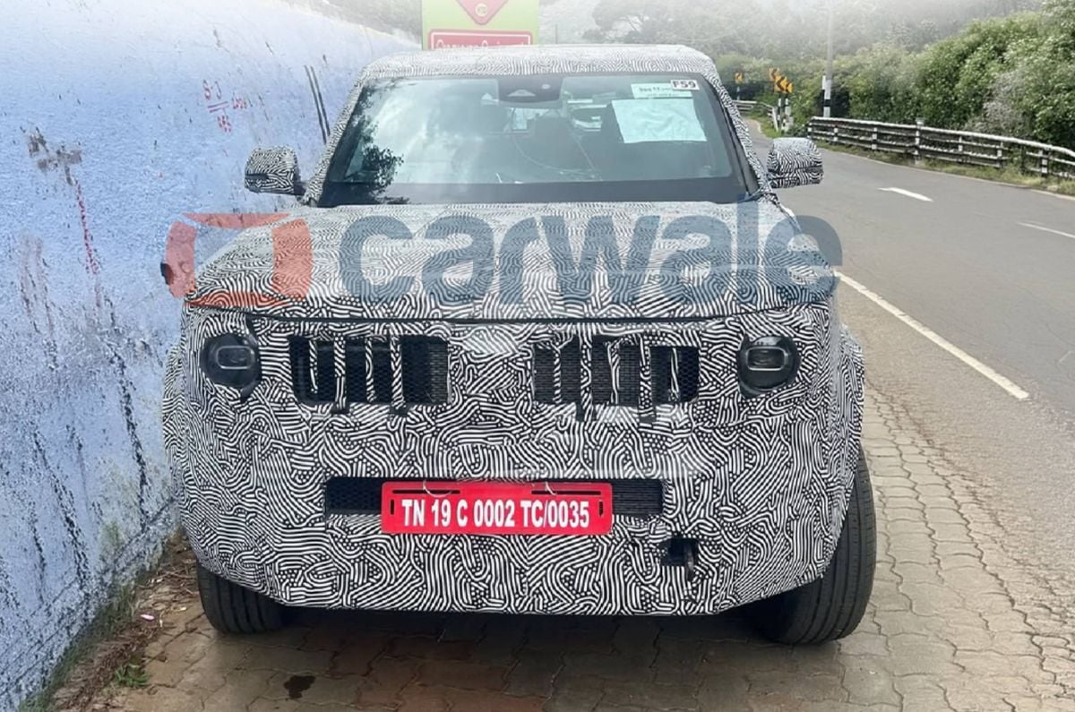 Mahindra Vision S interior spied in close detail