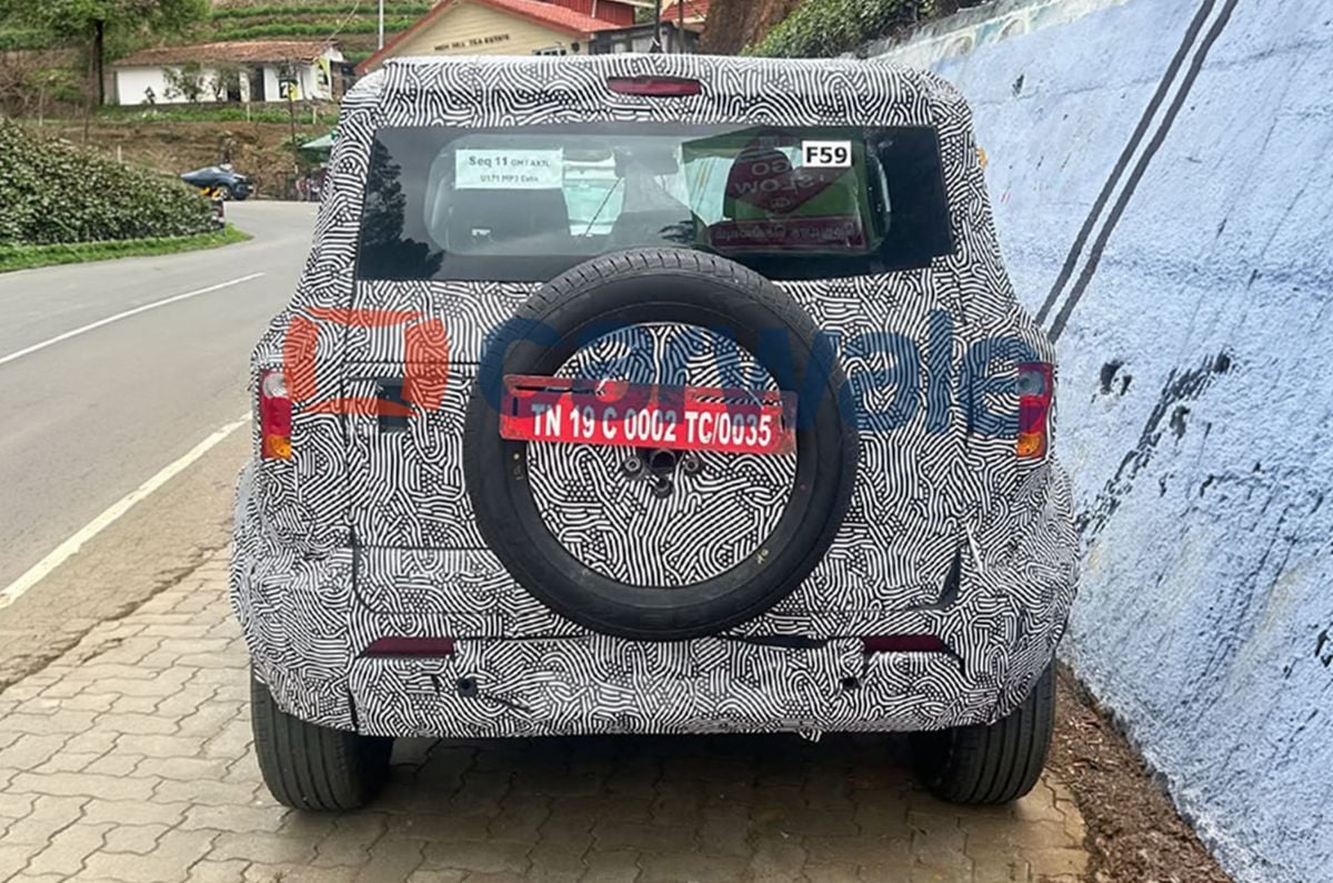 Mahindra Vision S interior spied in close detail