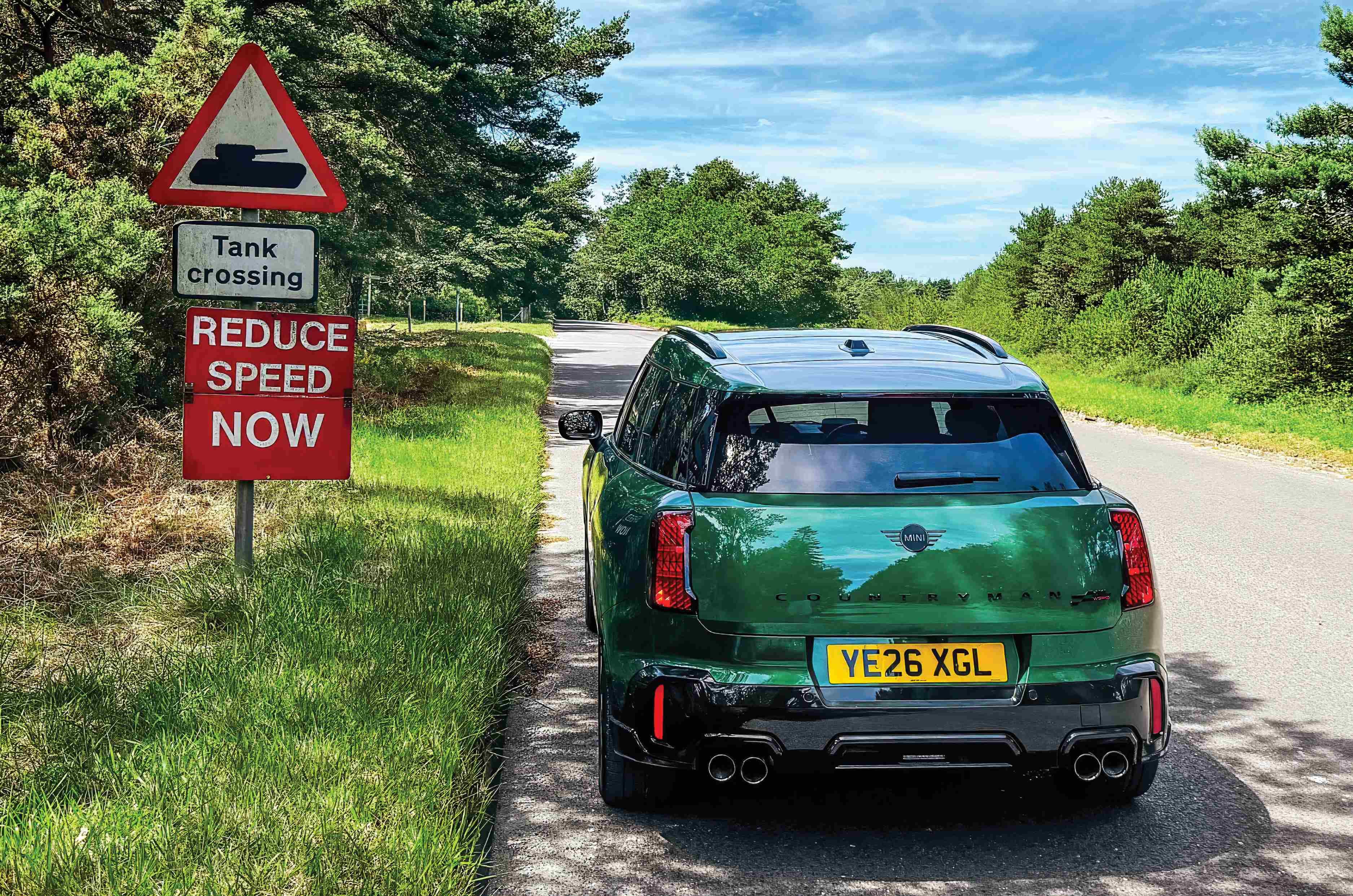 Mini Countryman JCW Rear Static