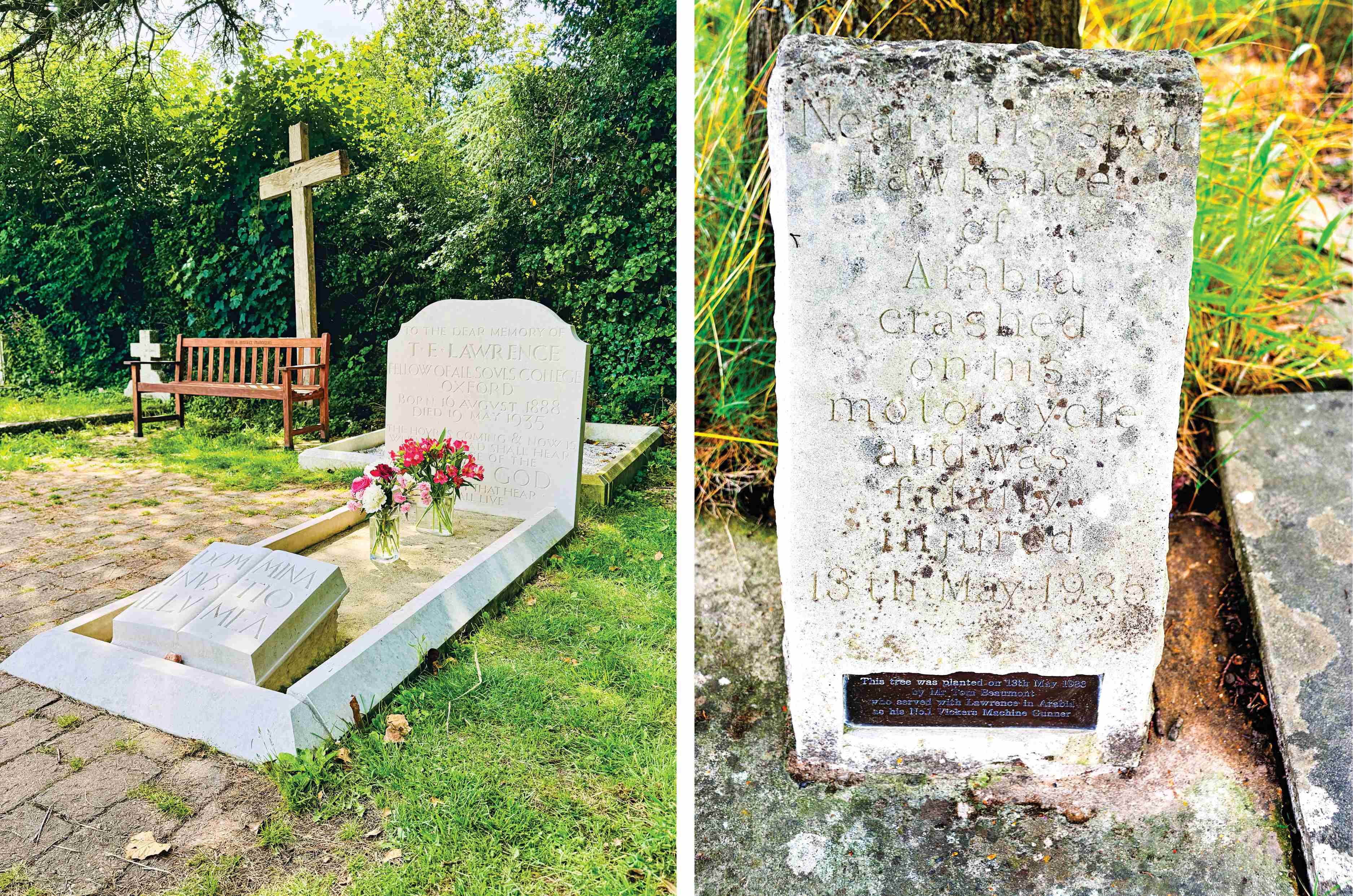 T.E. Lawrence's grave