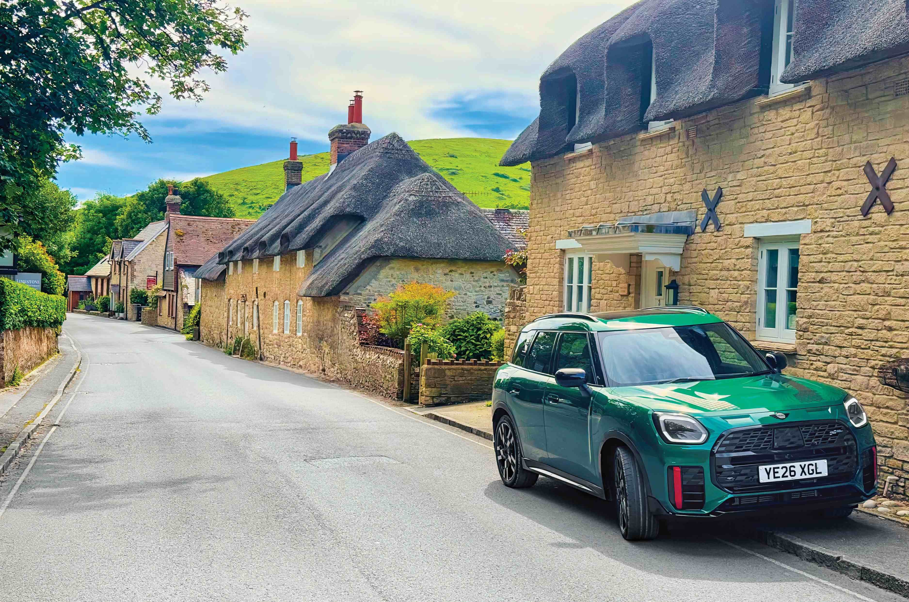 Mini Countryman JCW in West Lulworth