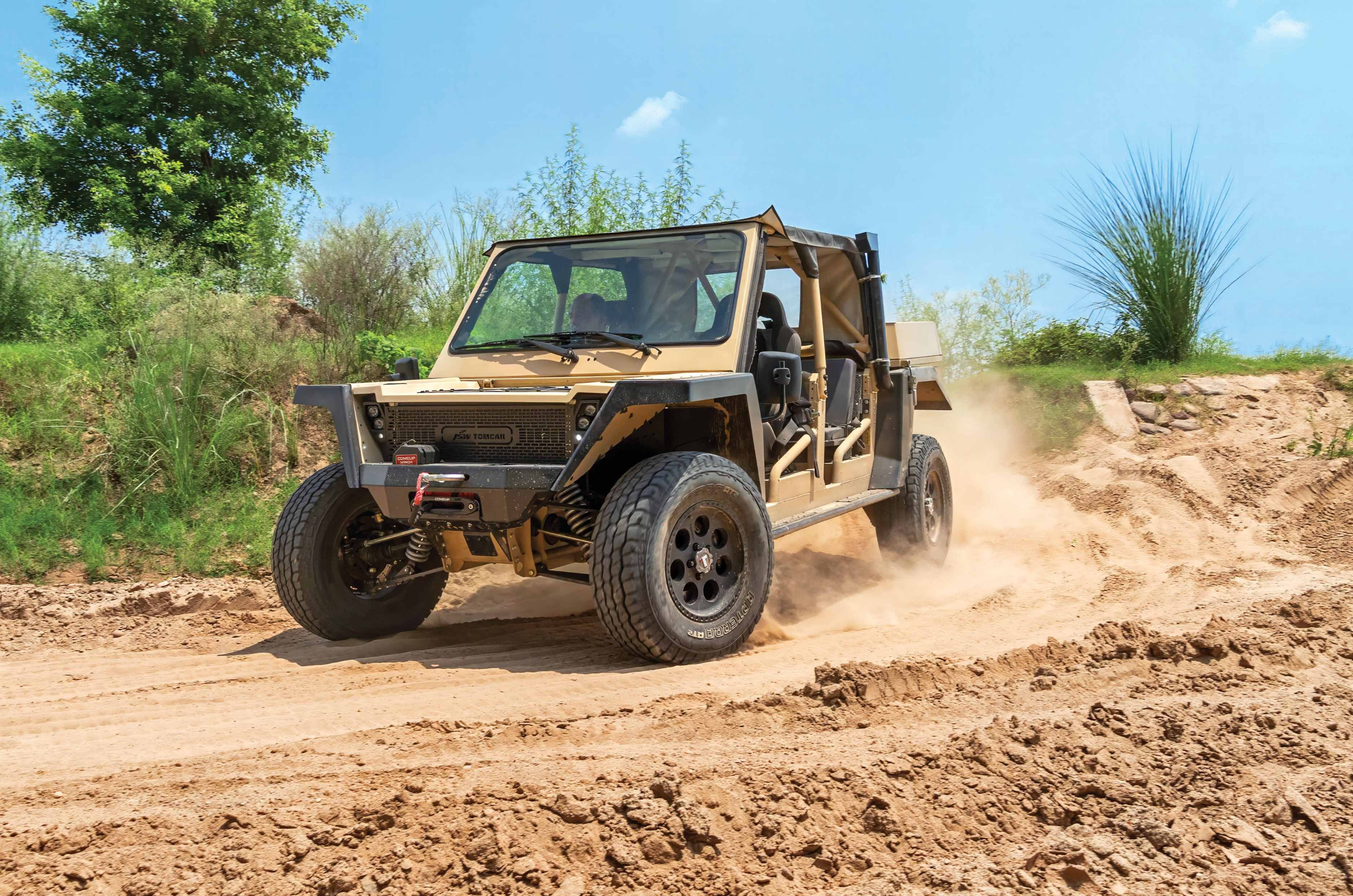 Driving the JSW Tomcar and EX4: Dirt Devils