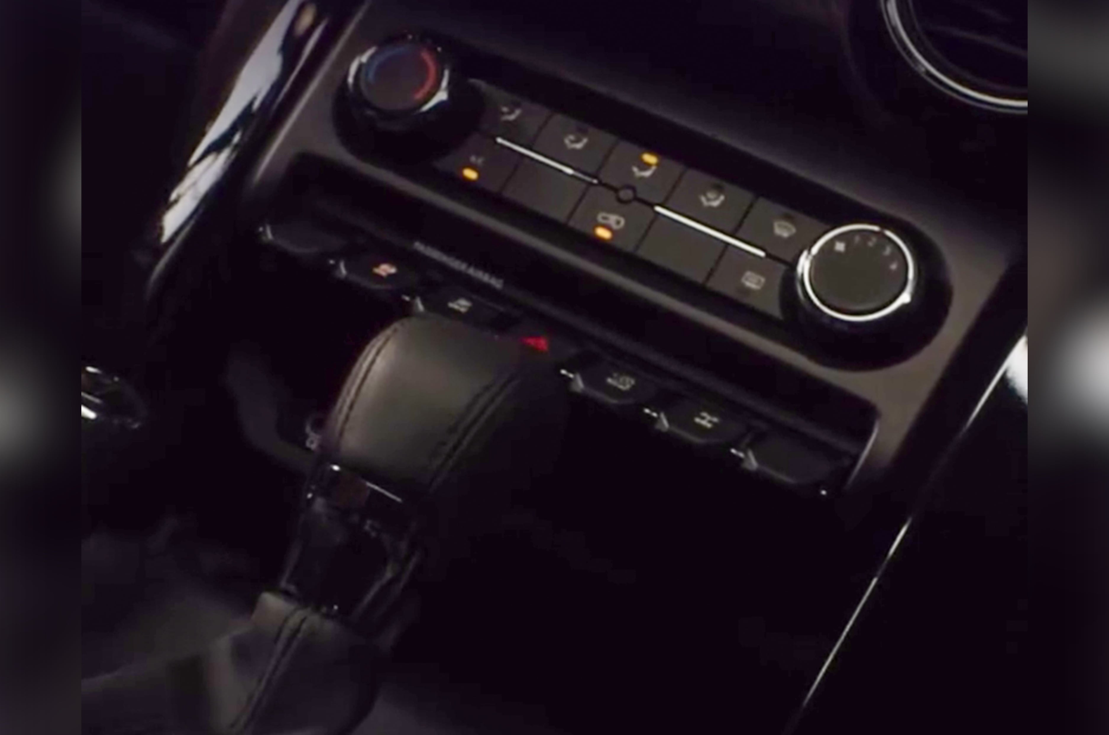 Mahindra Thar Facelift HVAC panel
