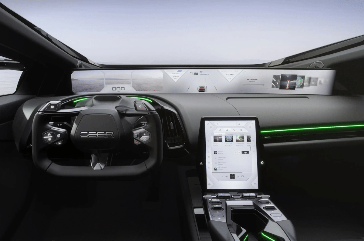 Saudi’s CEER debuts with all-electric Exobot sedan and SUV
