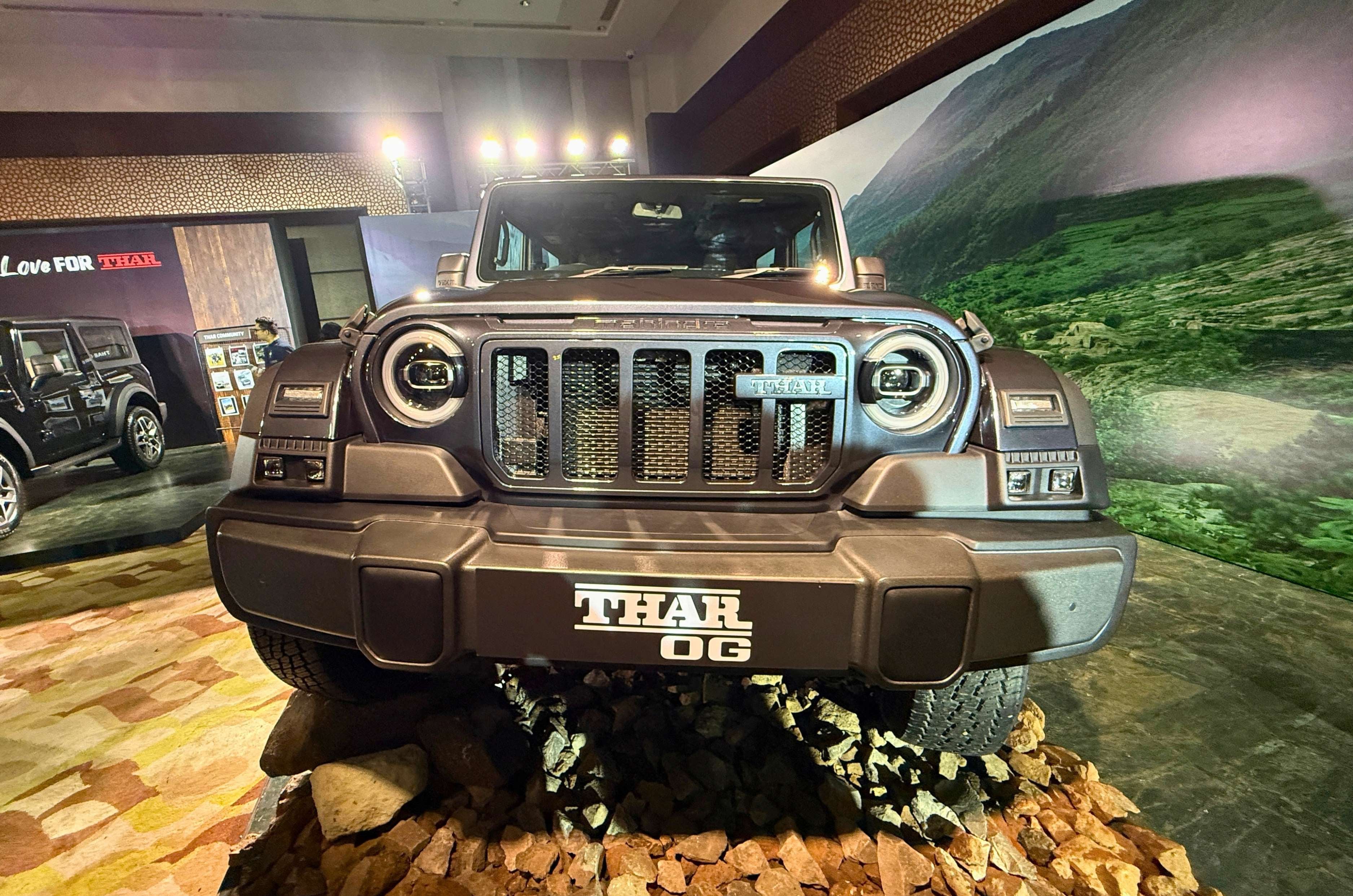 Mahindra Thar OG front