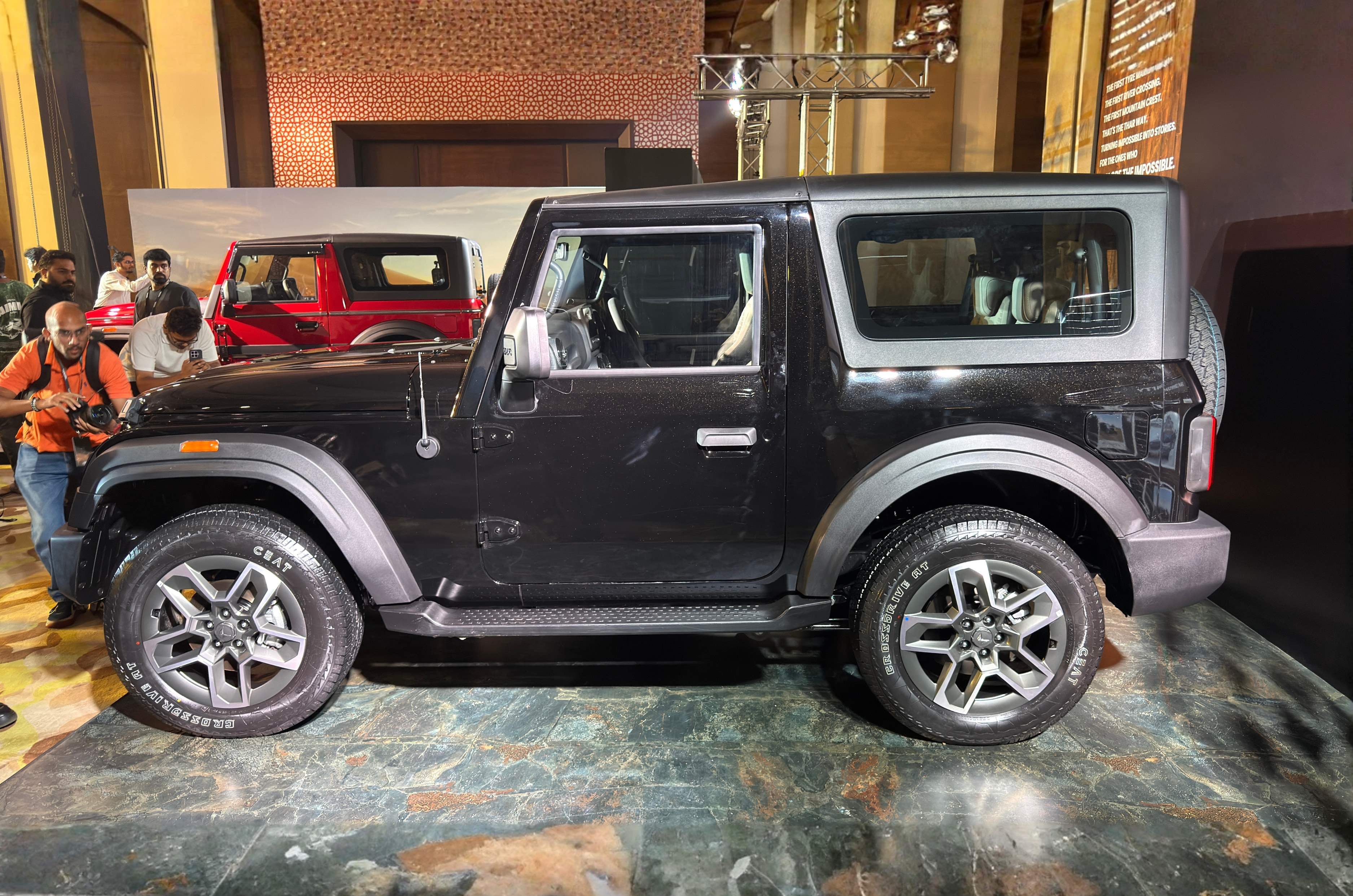 Mahindra Thar OG side