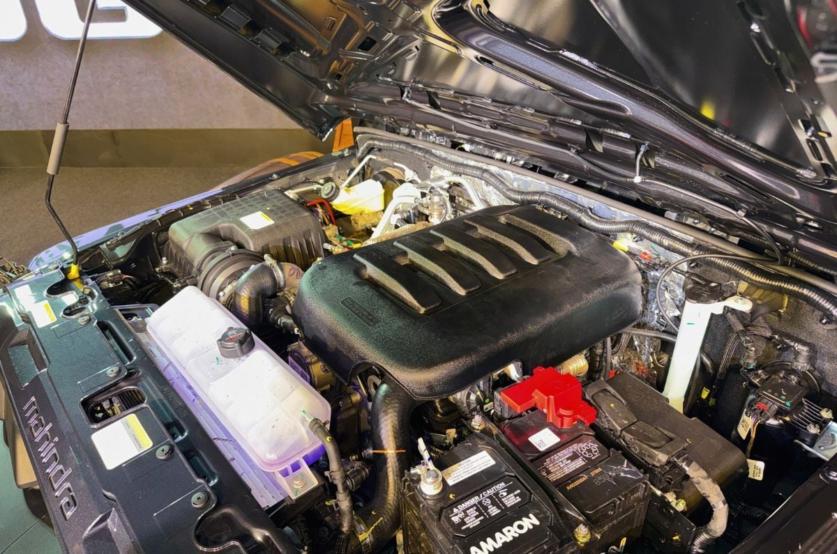Mahindra Thar OG engine