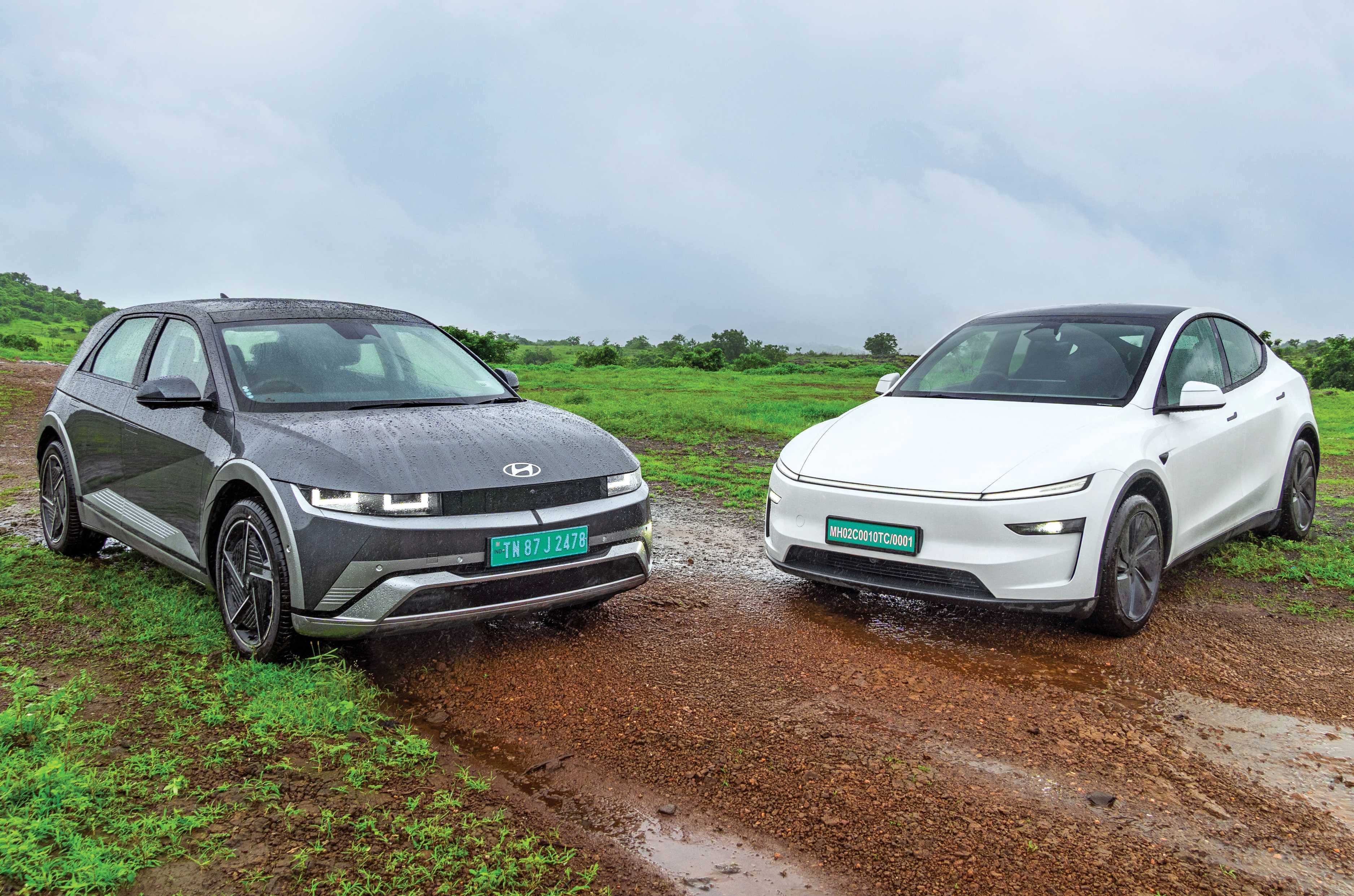 Tesla Model Y vs Hyundai Ioniq 5 comparison: Tech'in to the max