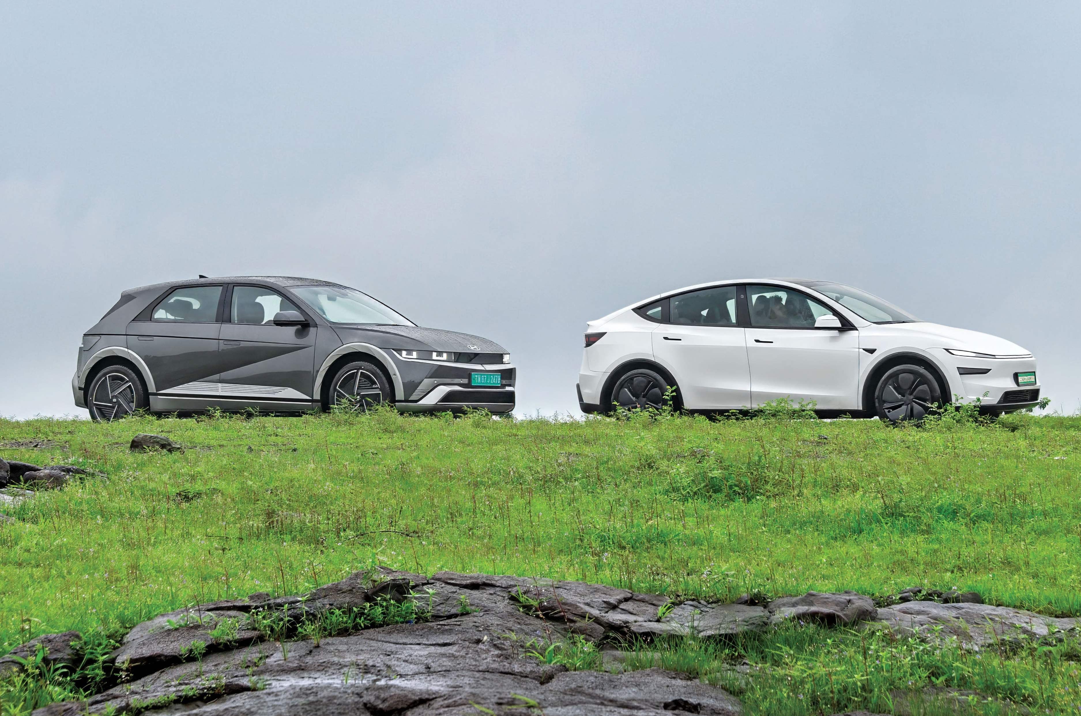 Tesla Model Y vs Hyundai Ioniq 5 comparison: Tech'in to the max