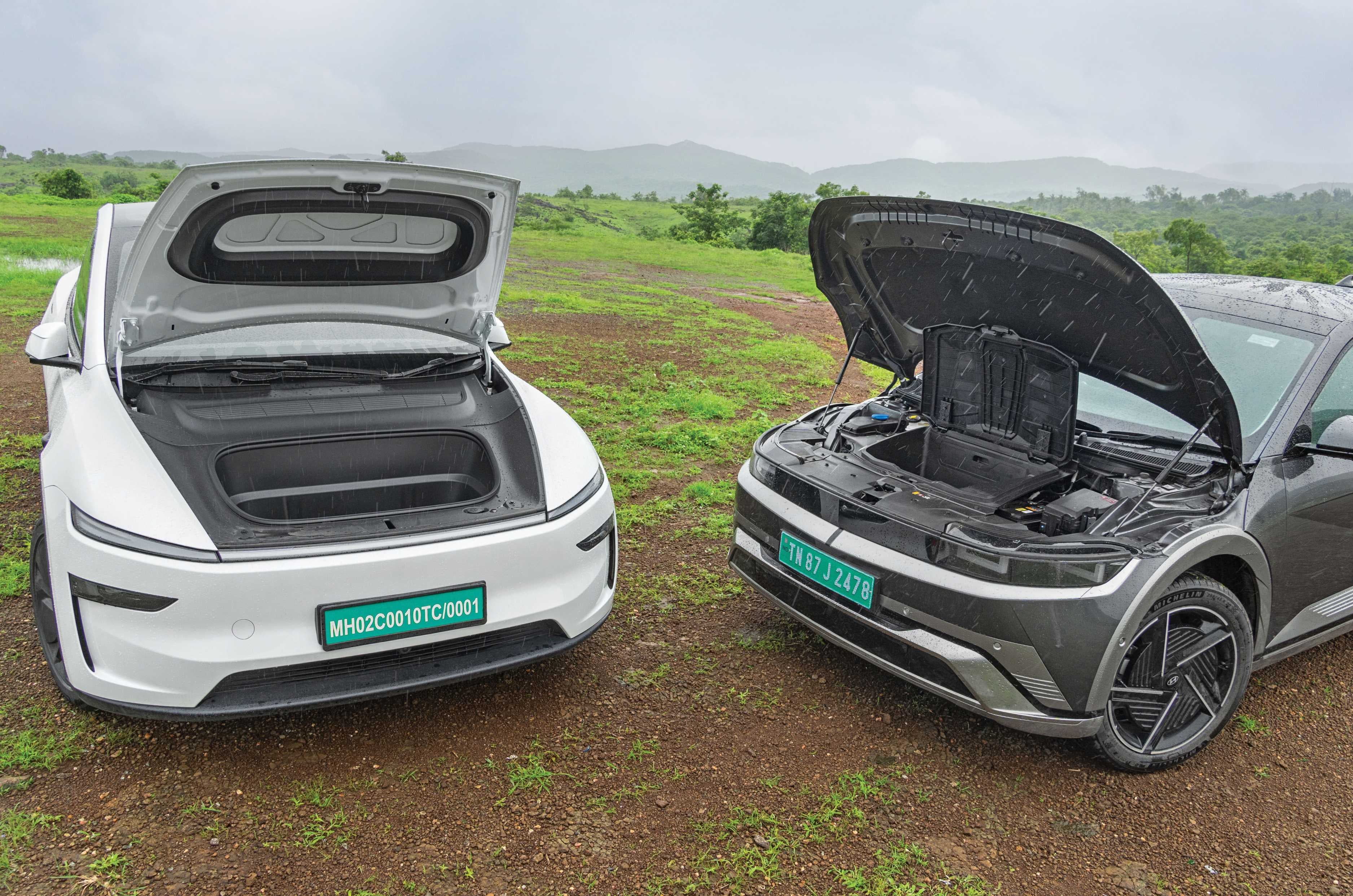 Tesla Model Y vs Hyundai Ioniq 5 comparison: Tech'in to the max