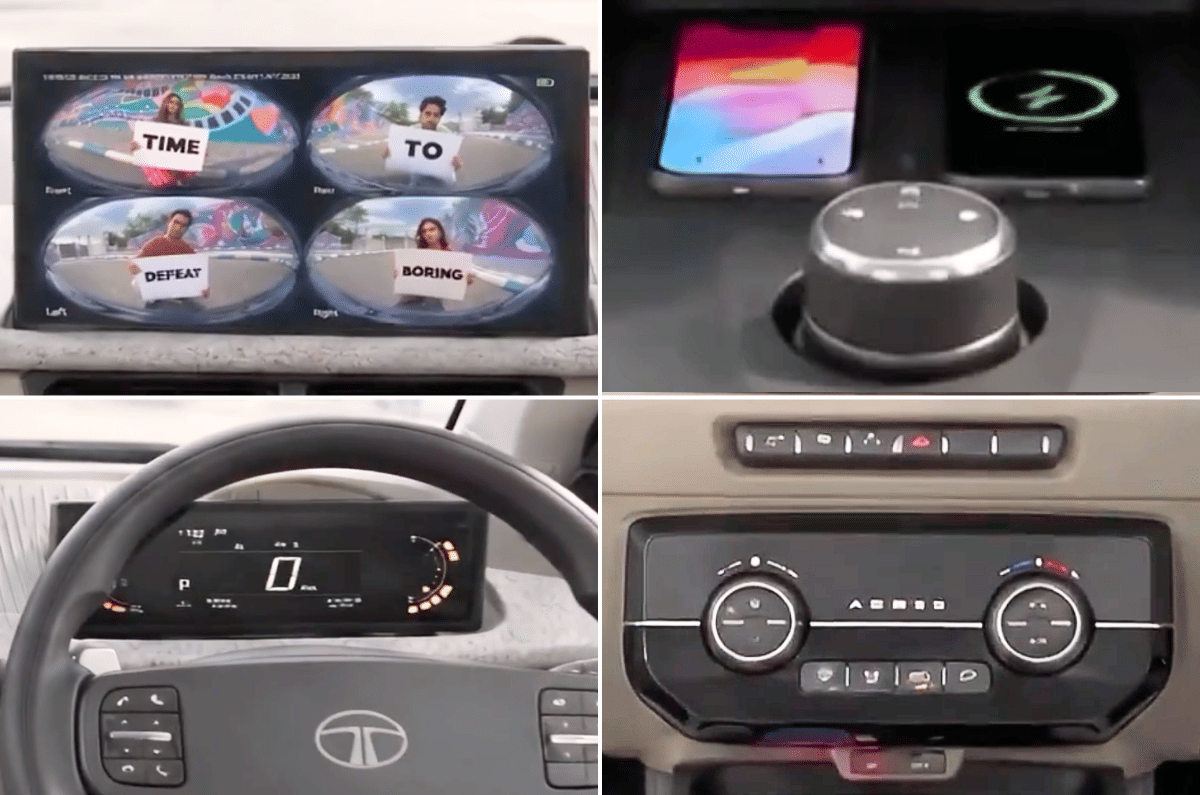 Tata Aeris interior teaser details
