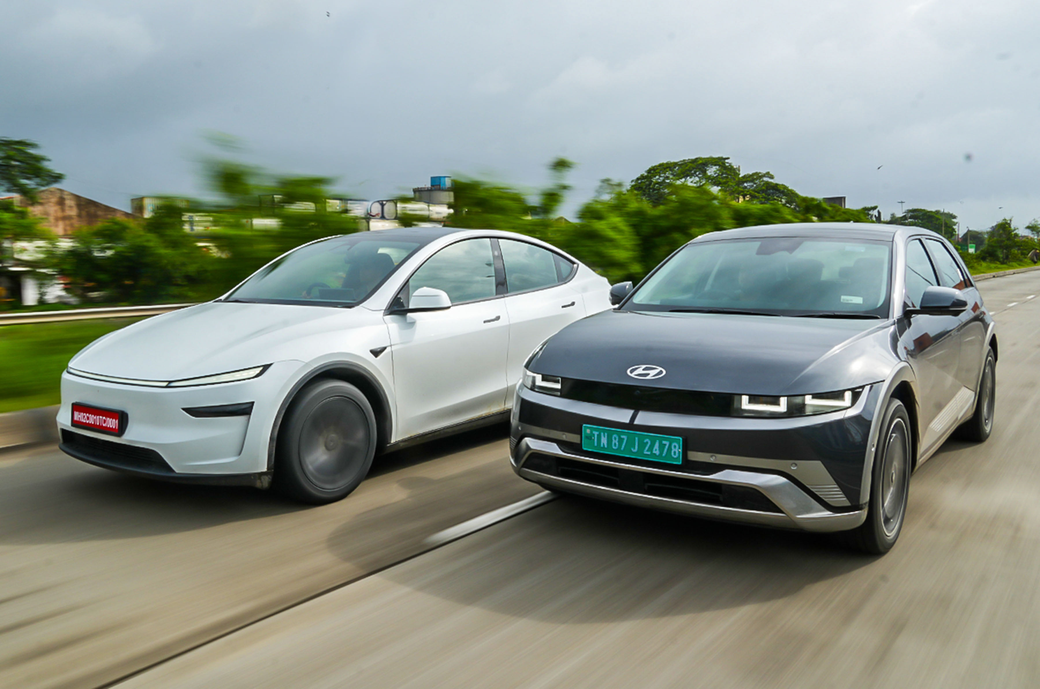 Tesla Model Y vs Hyundai Ioniq 5 comparison: Tech'in to the max