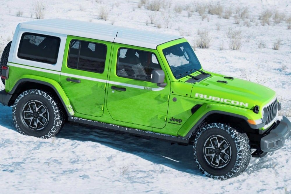 Jeep Wrangler Whitecap Mojito Limited Edition revealed