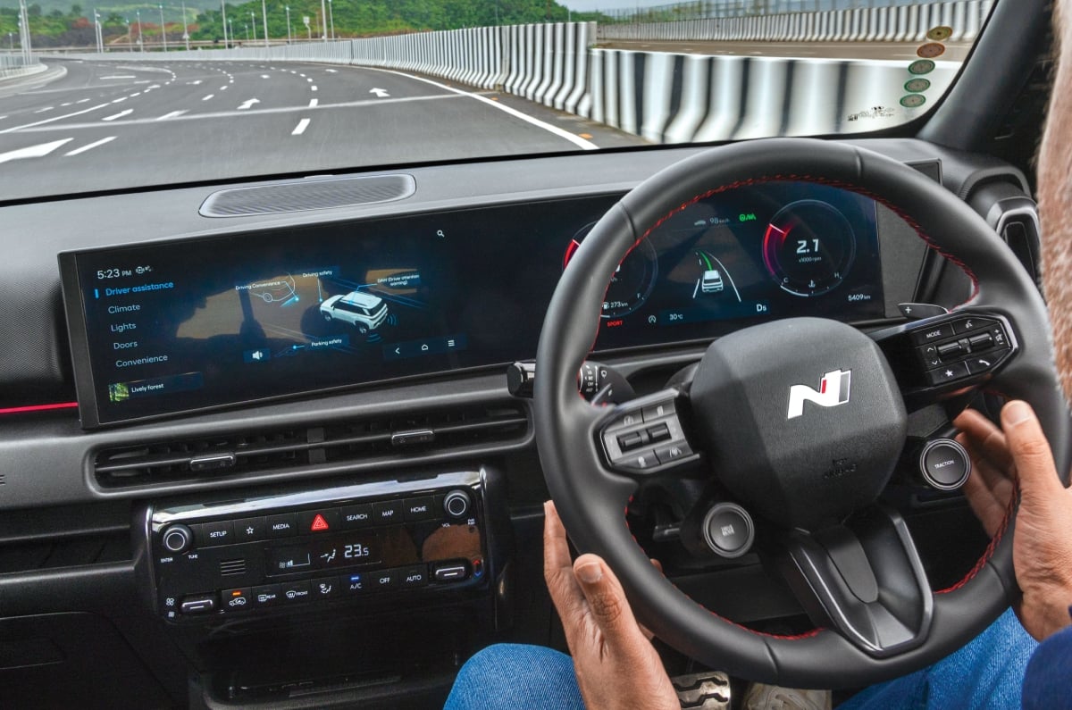 Hyundai Venue N Line interior