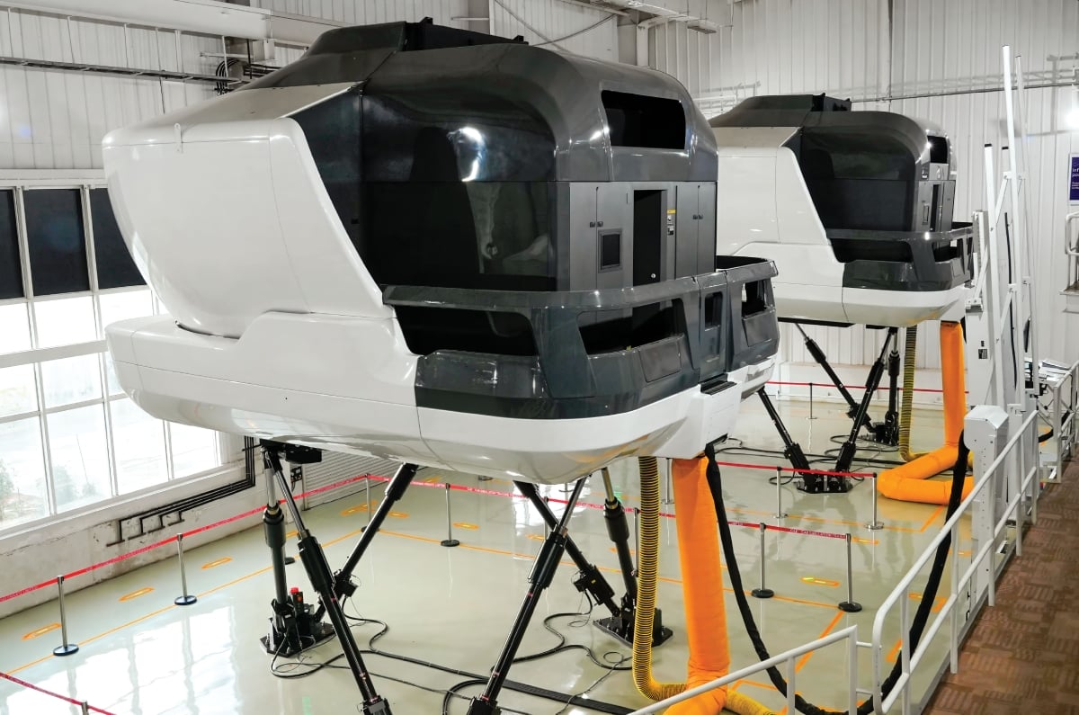 Akasa Air flight simulator