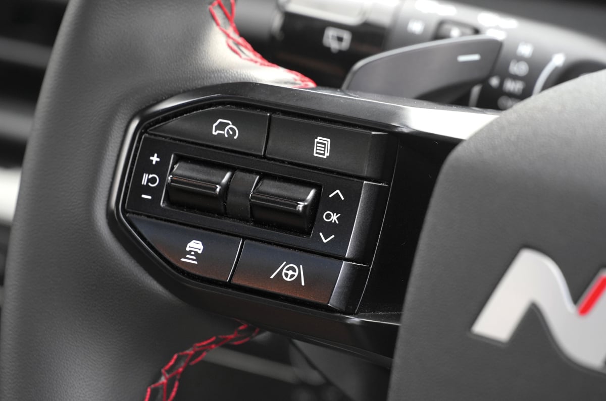 Hyundai Venue N Line ADAS controls