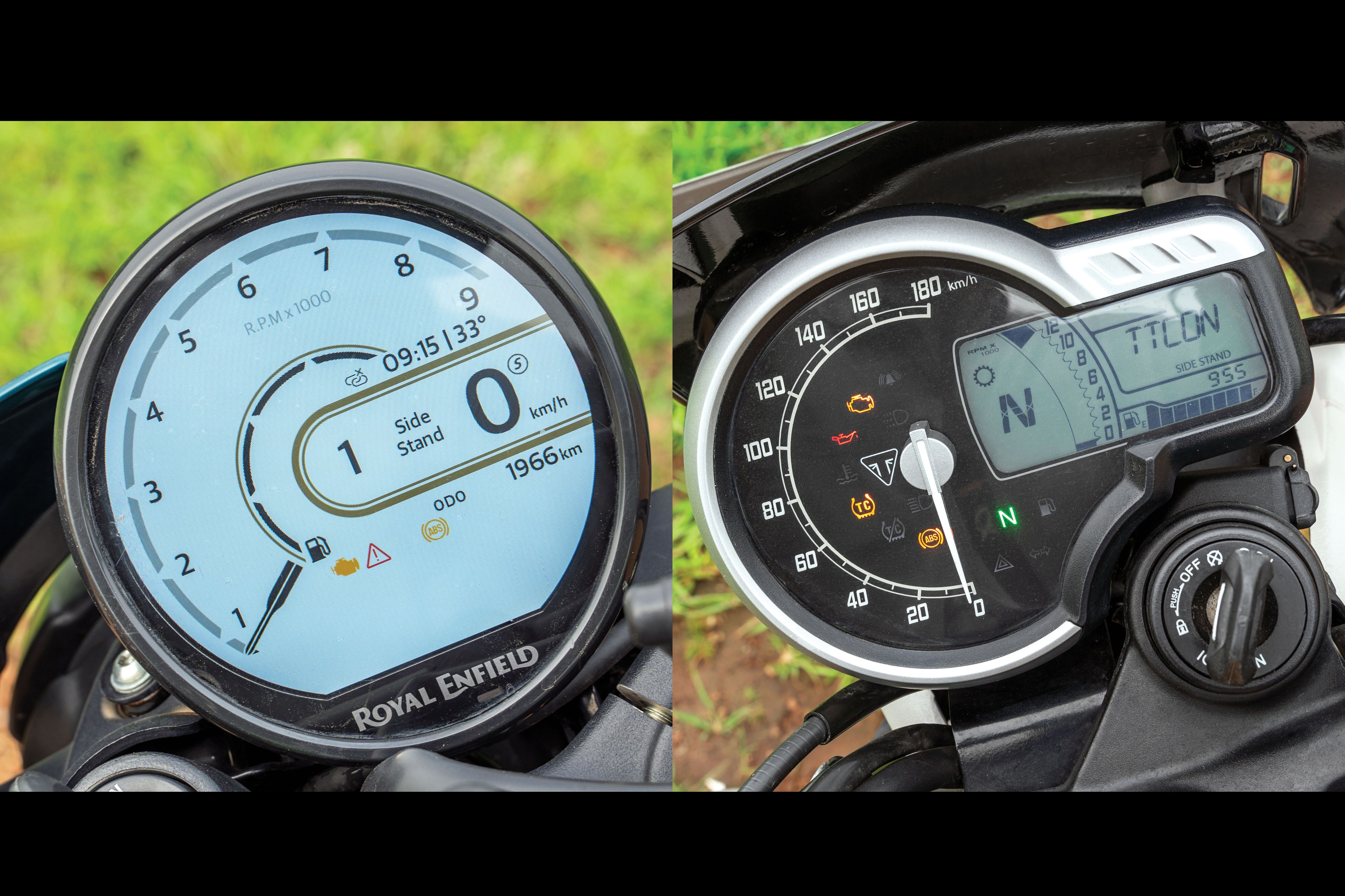 Royal Enfield Guerrilla 450 vs Triumph Tracker 400 Comparison: Street Brawl